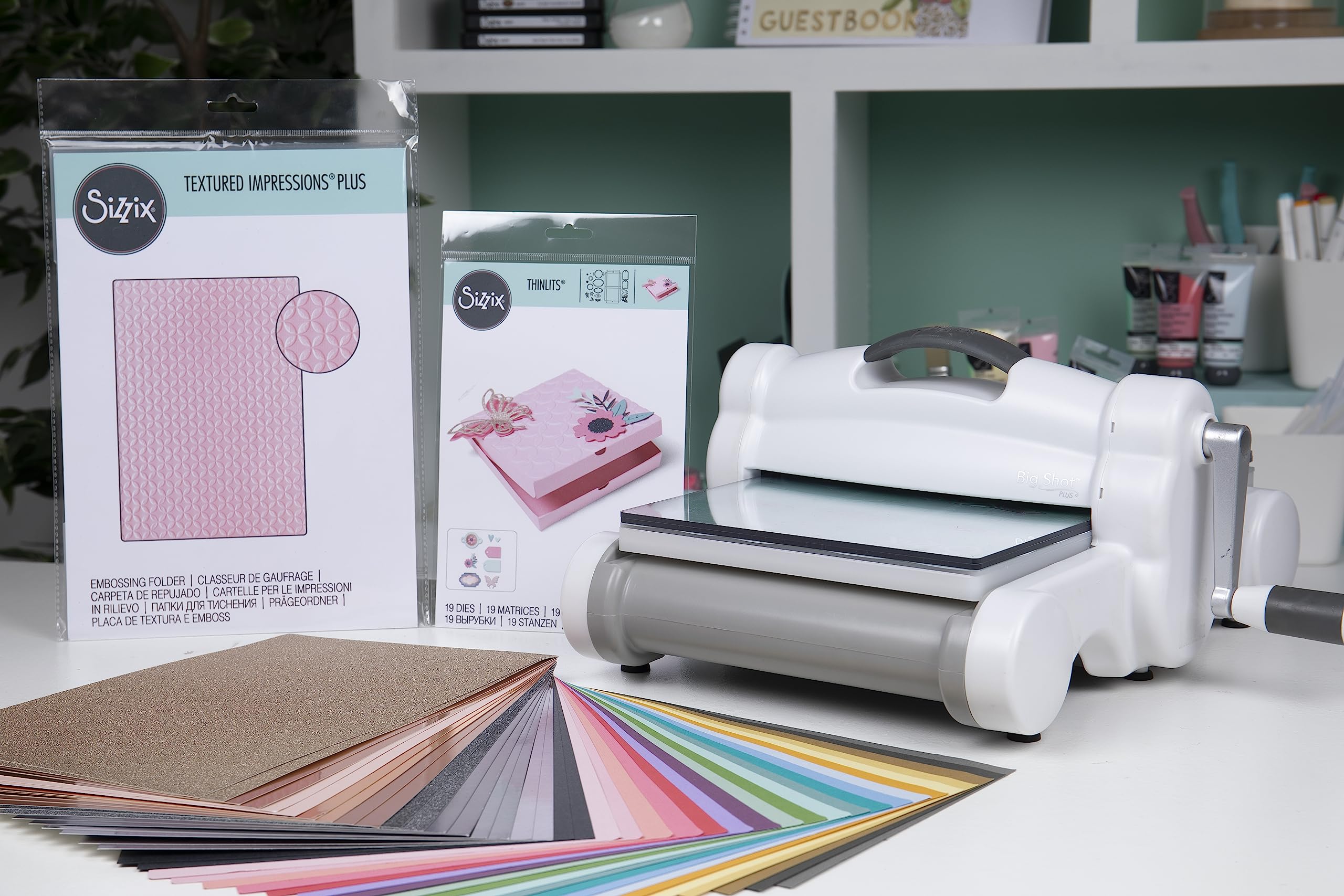 スミス　180 187 セット Sizzix Big Shot Plus Starter Kit – CRAFTERS CORNER
