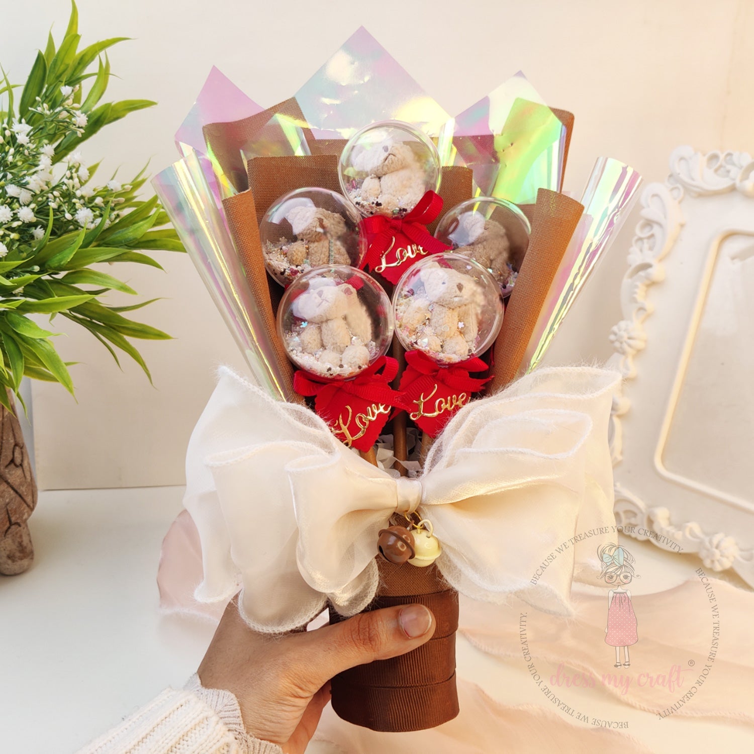 Teddy Pencil Bouquet