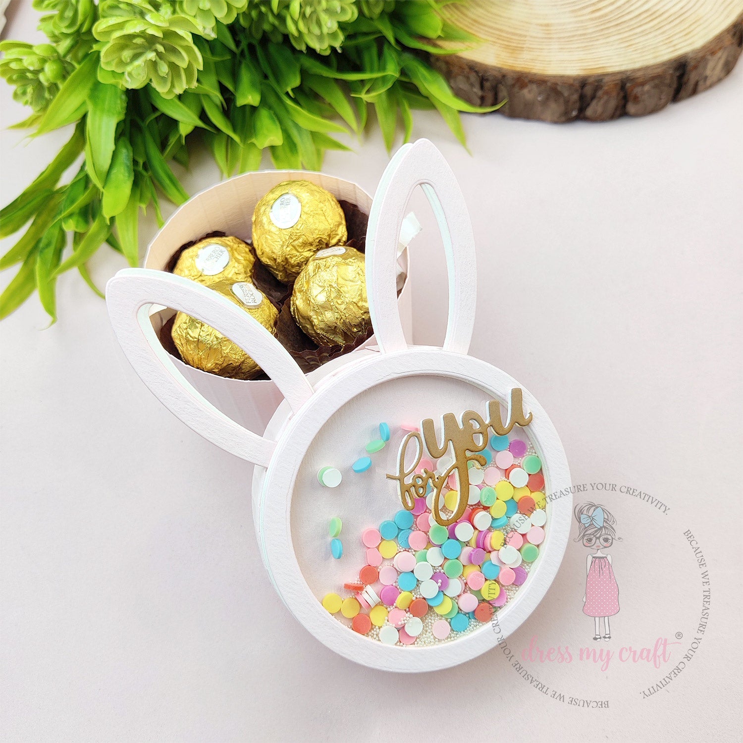 Bunny Shaker Gift Box