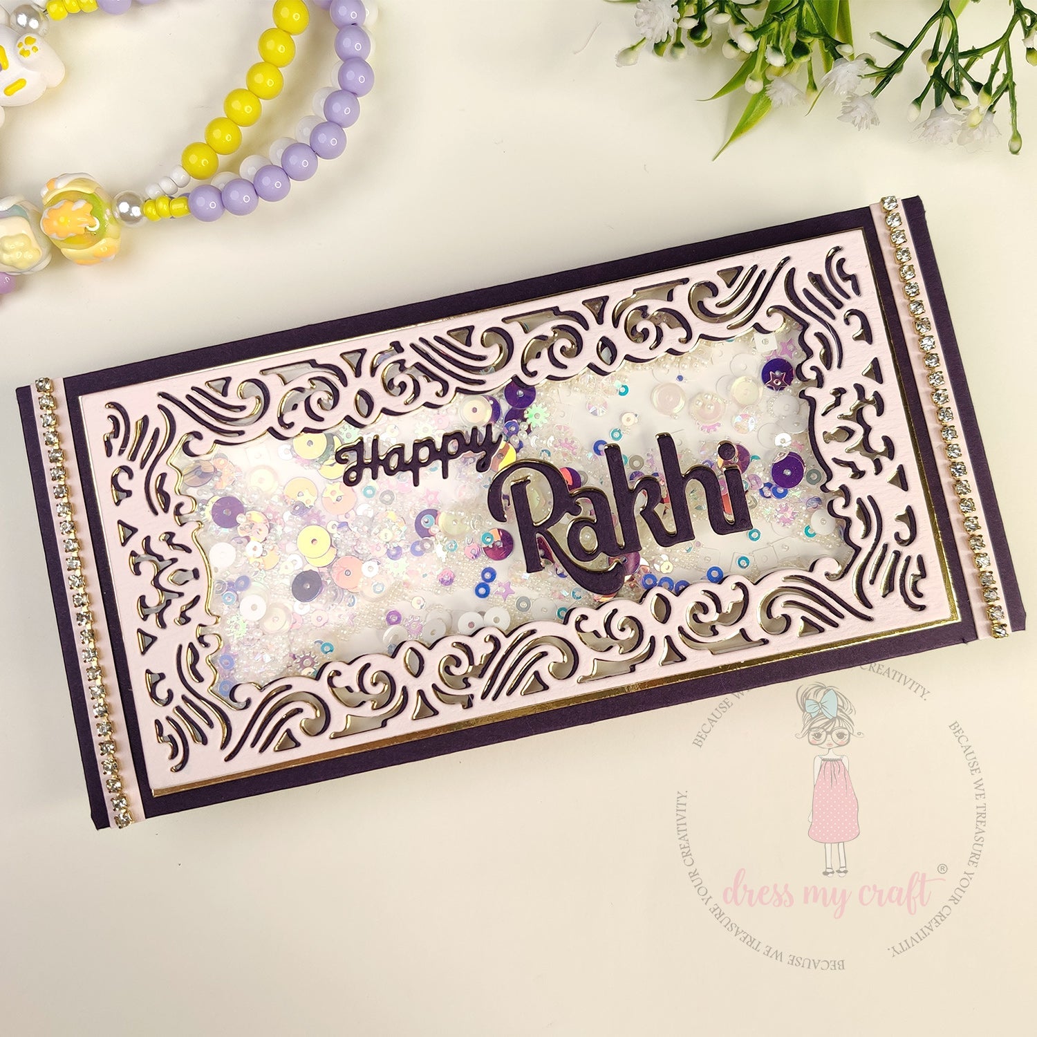 Happy Rakhi Shaker Envelope