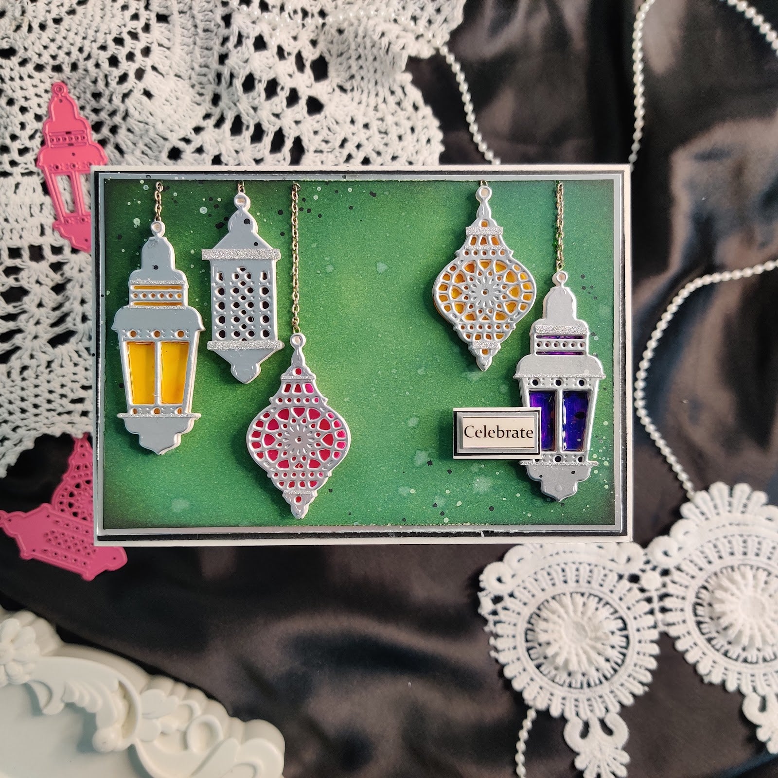 Celebrate Hanging Card