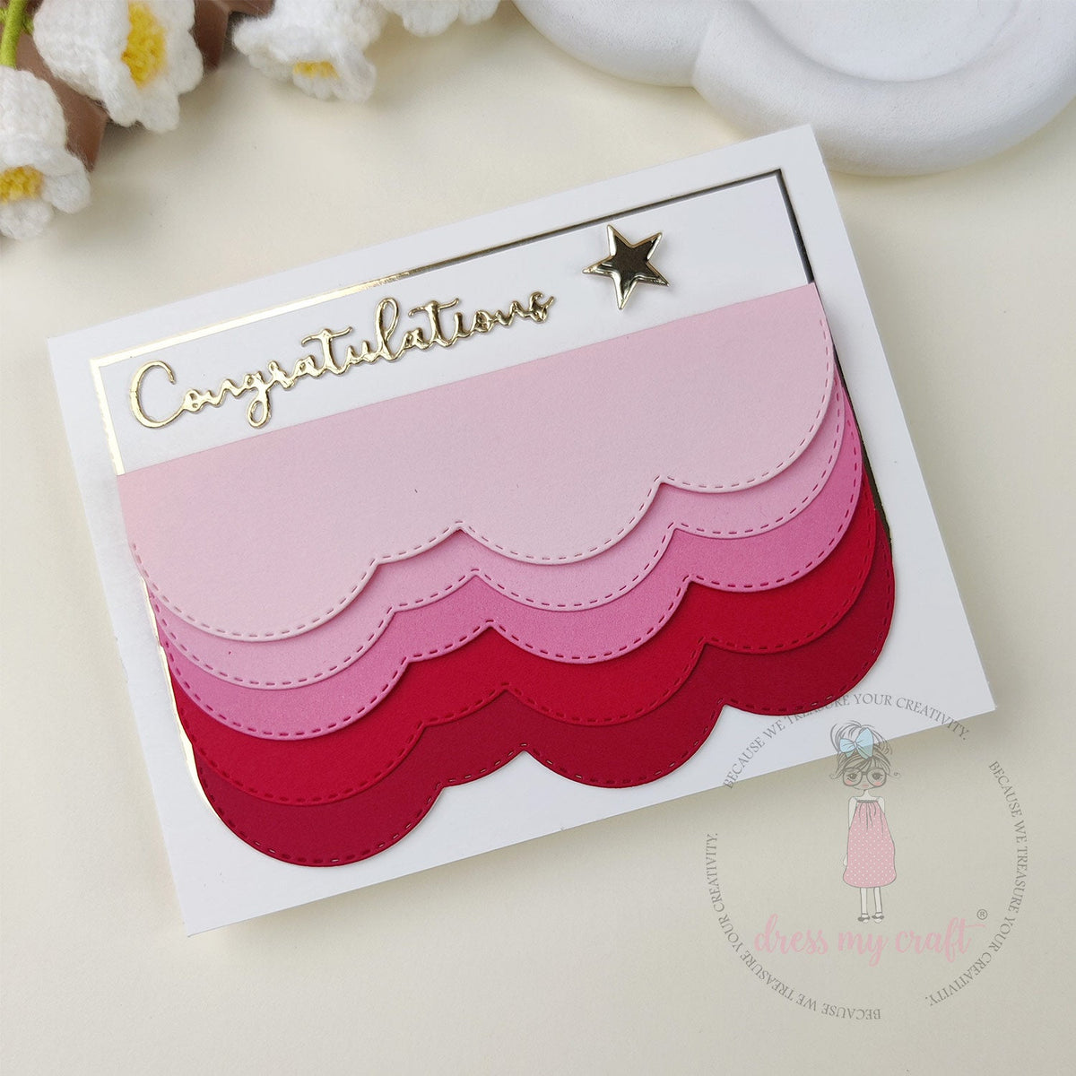 Layered Congratulations Card – CRAFTERS CORNER