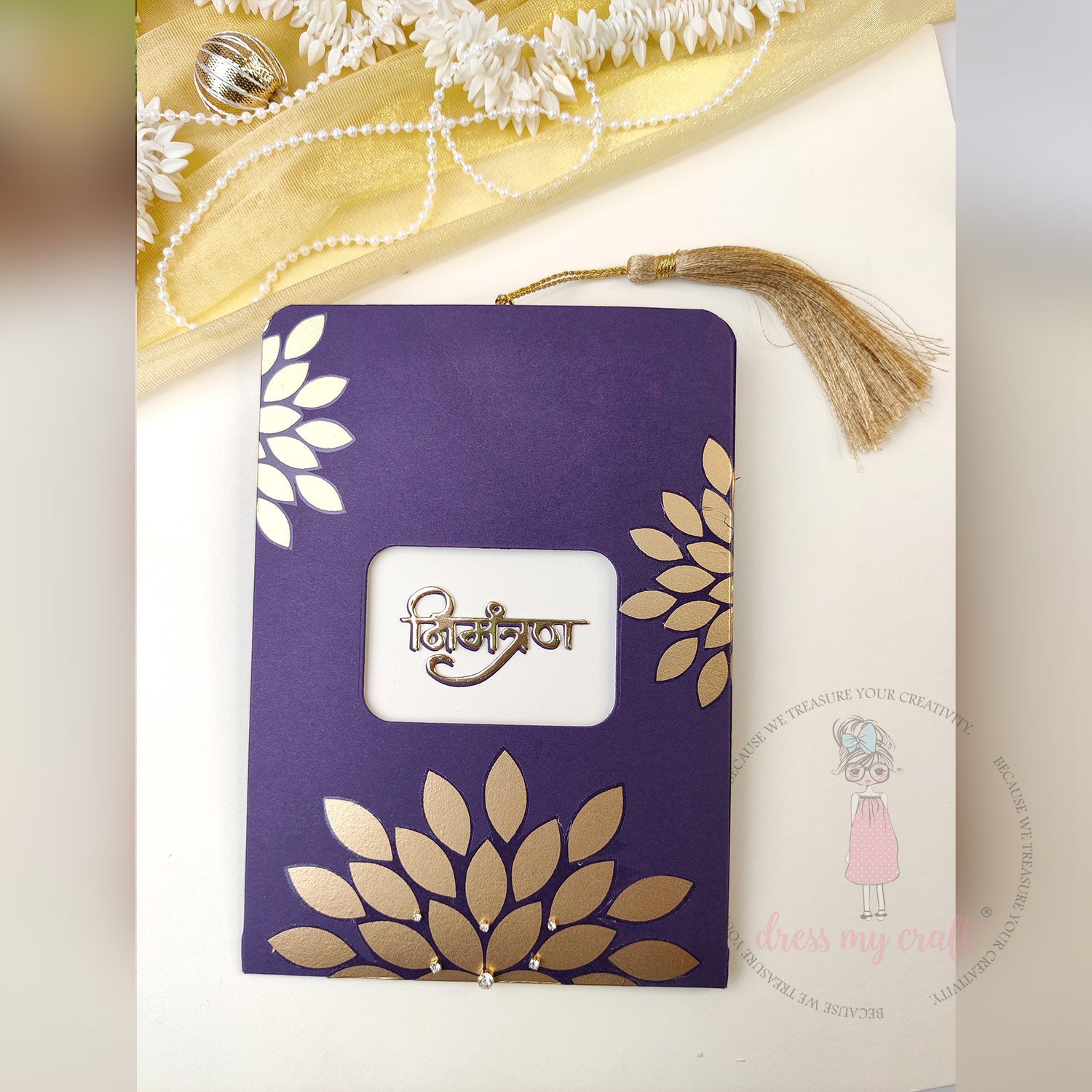 Luxury Foiled Gift Envelope with Tassel