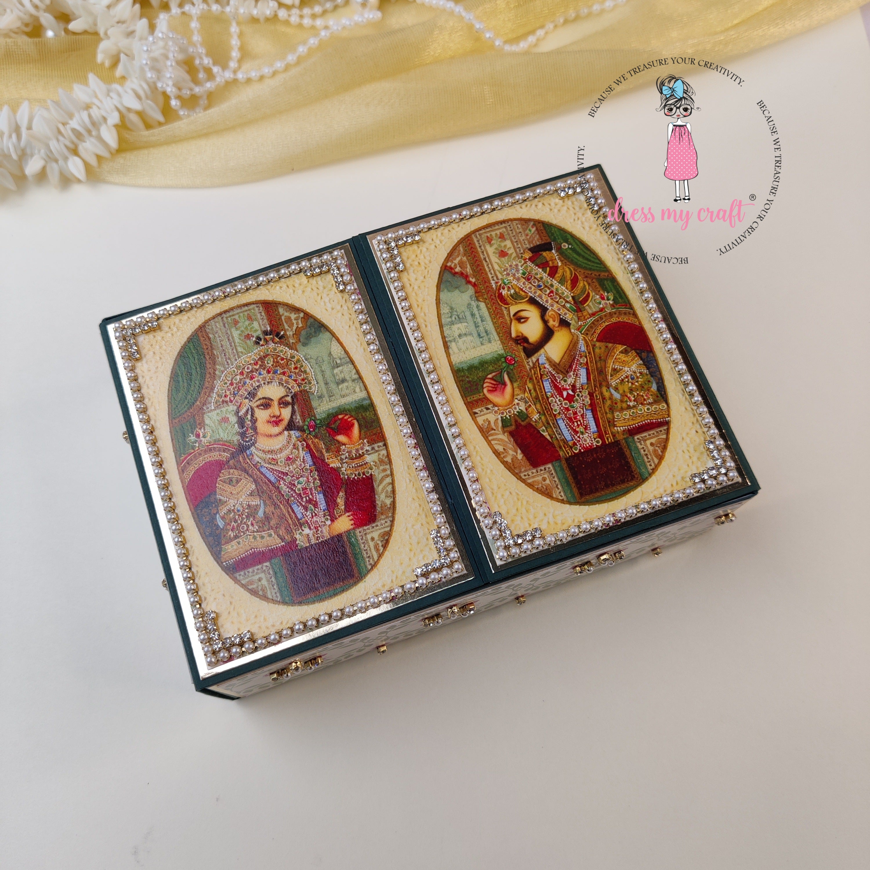 Royal Mughal Art Keepsake Box