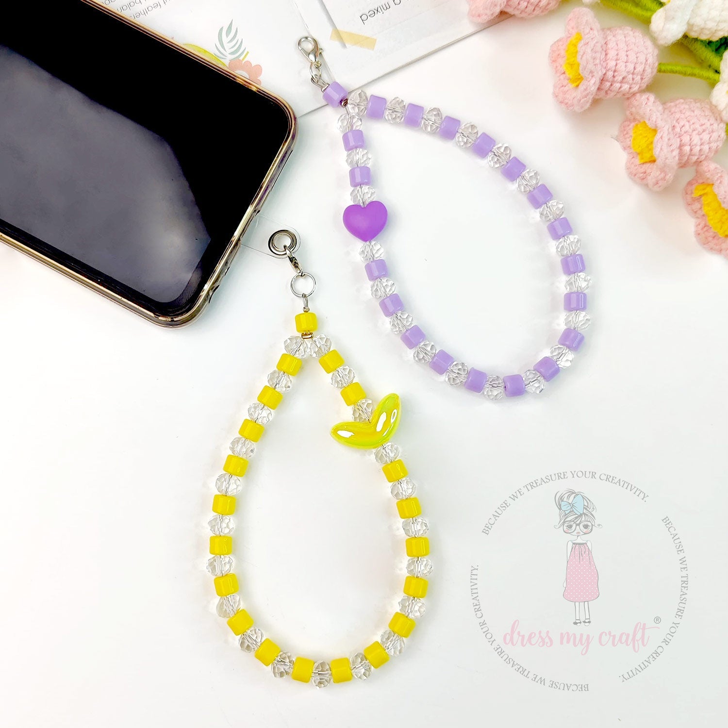 Beaded Loop Charm