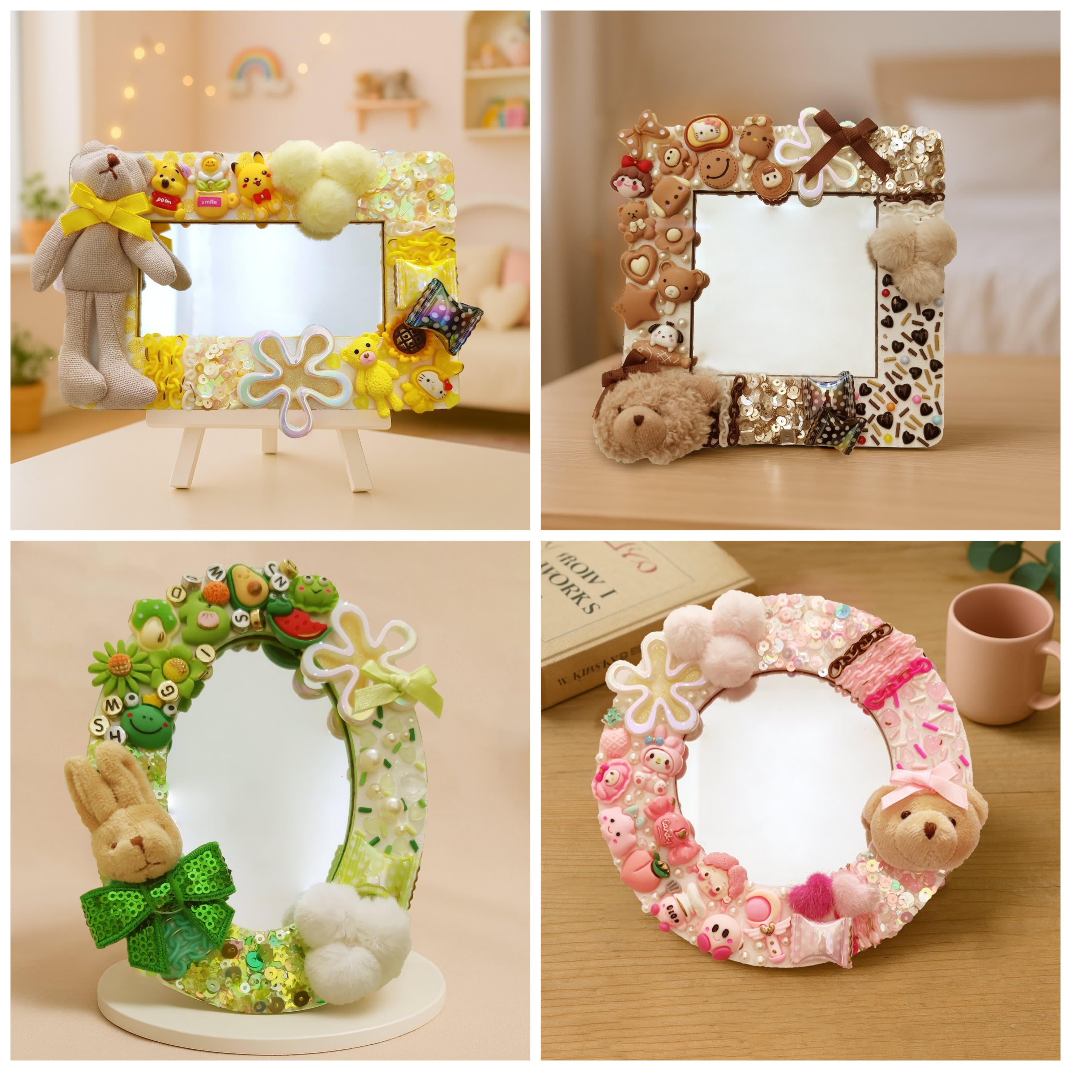 Material List For Designer Mirror Frames Class - Small Combo