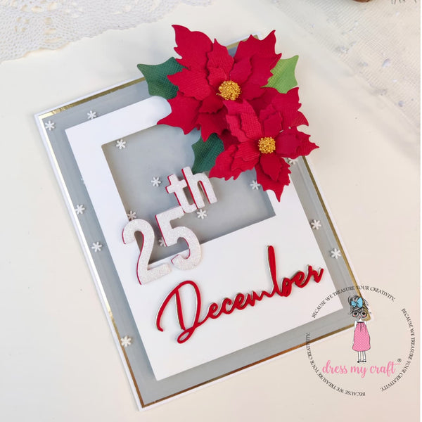 25th December – Christmas Special Handmade Date Frame – CRAFTERS CORNER