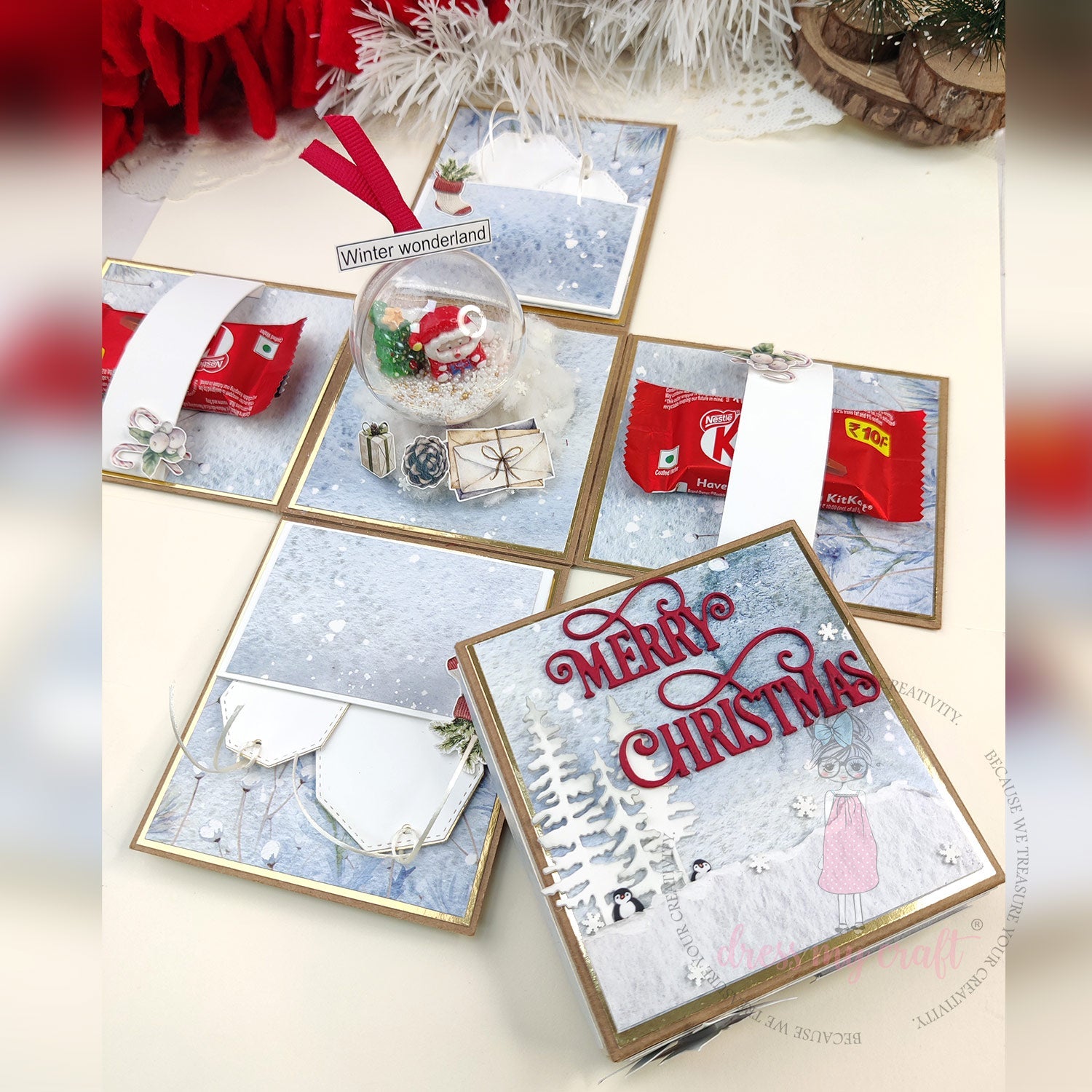 Merry Christmas Surprise Box