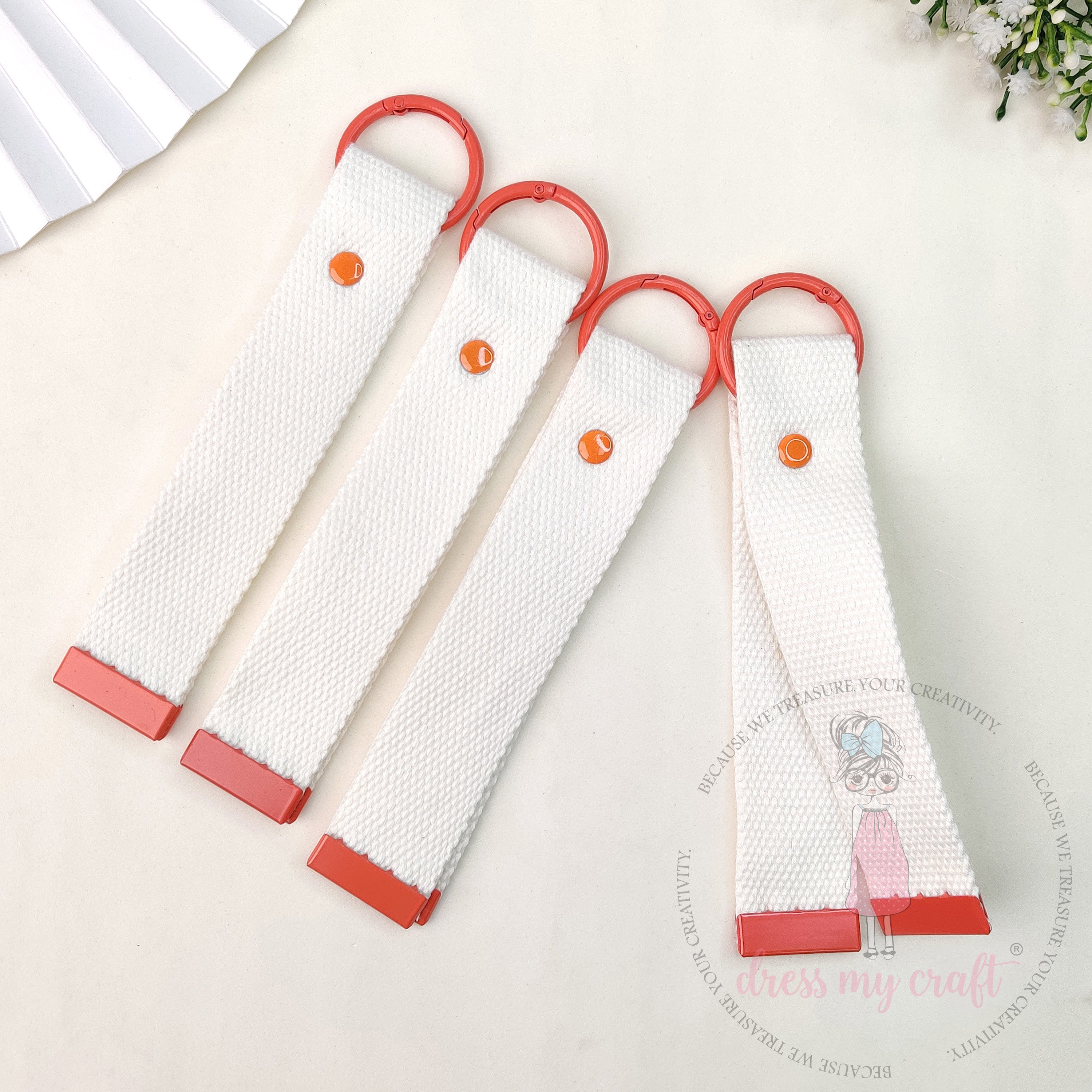 Multicolor Canvas Straps - Pack of 4 Pcs