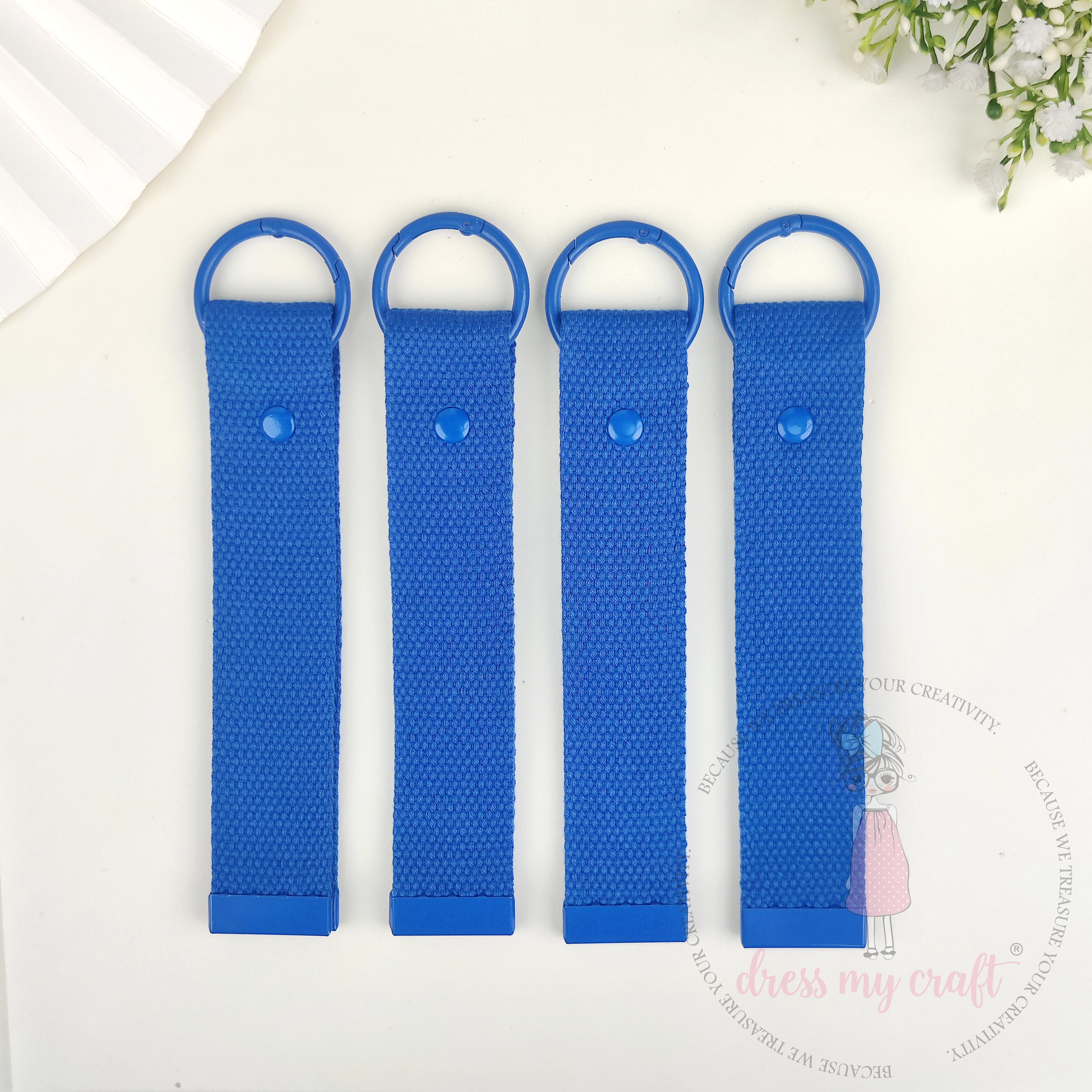 Colorful Canvas Straps - Pack of 4 Pcs