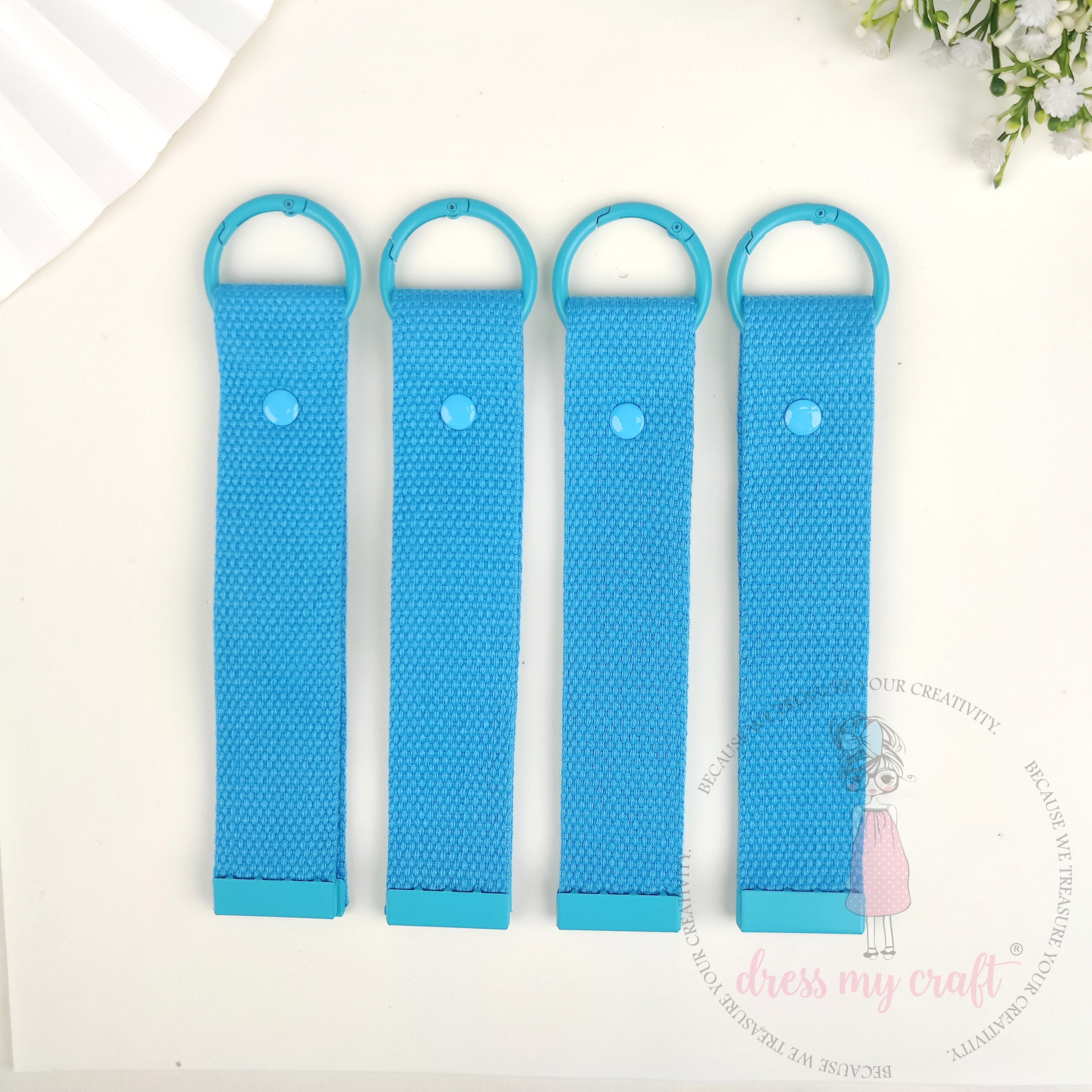 Colorful Canvas Straps - Pack of 4 Pcs