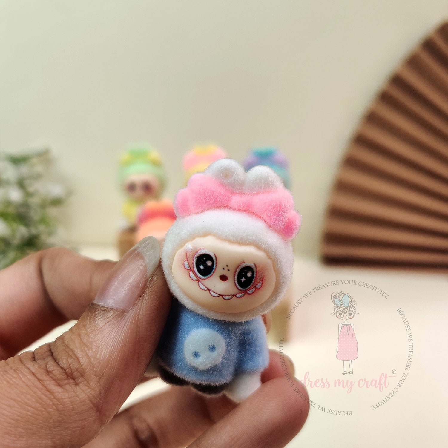 Soft Fuzzy Labubu Babies