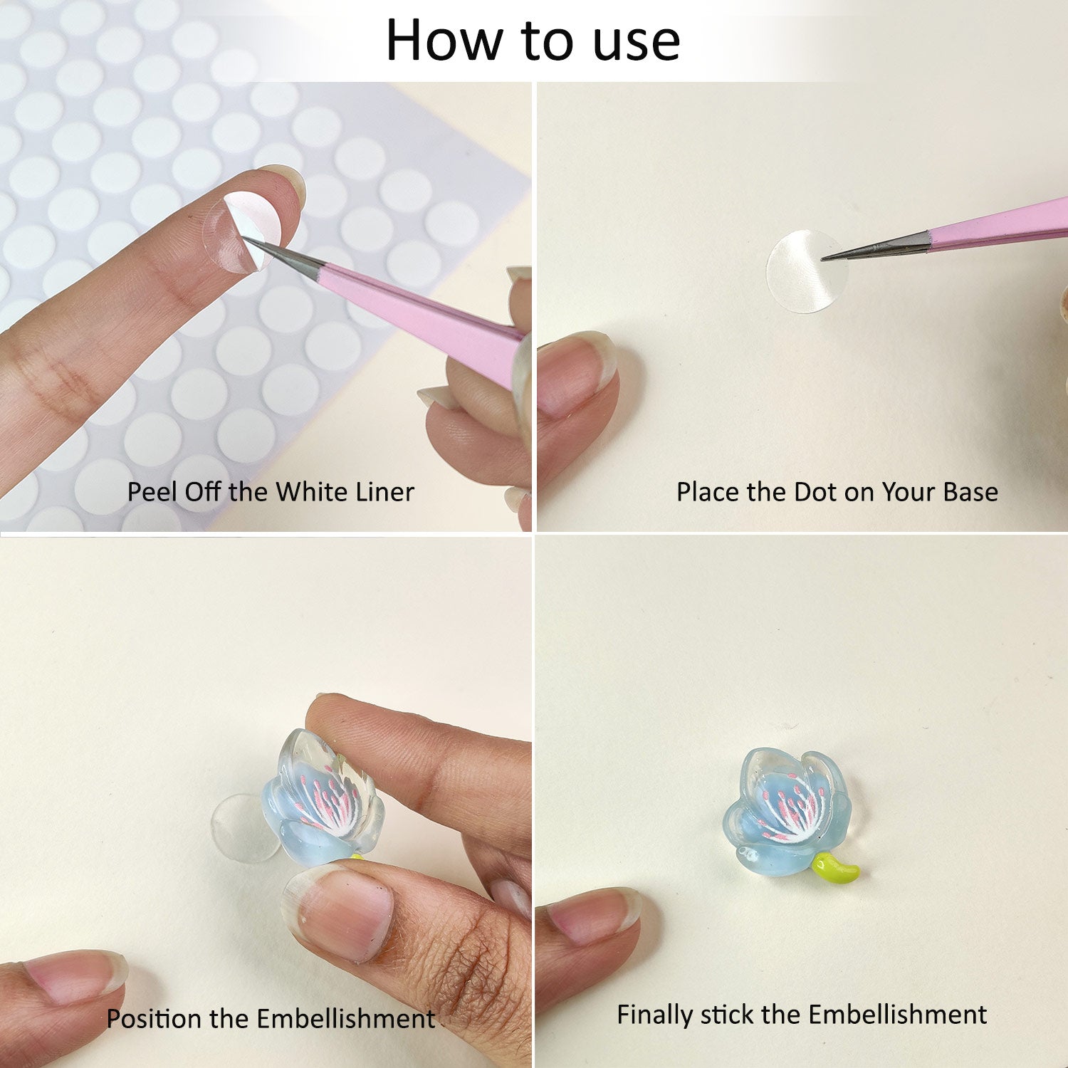 Double-Sided Sticky Dots- 1.2 cm