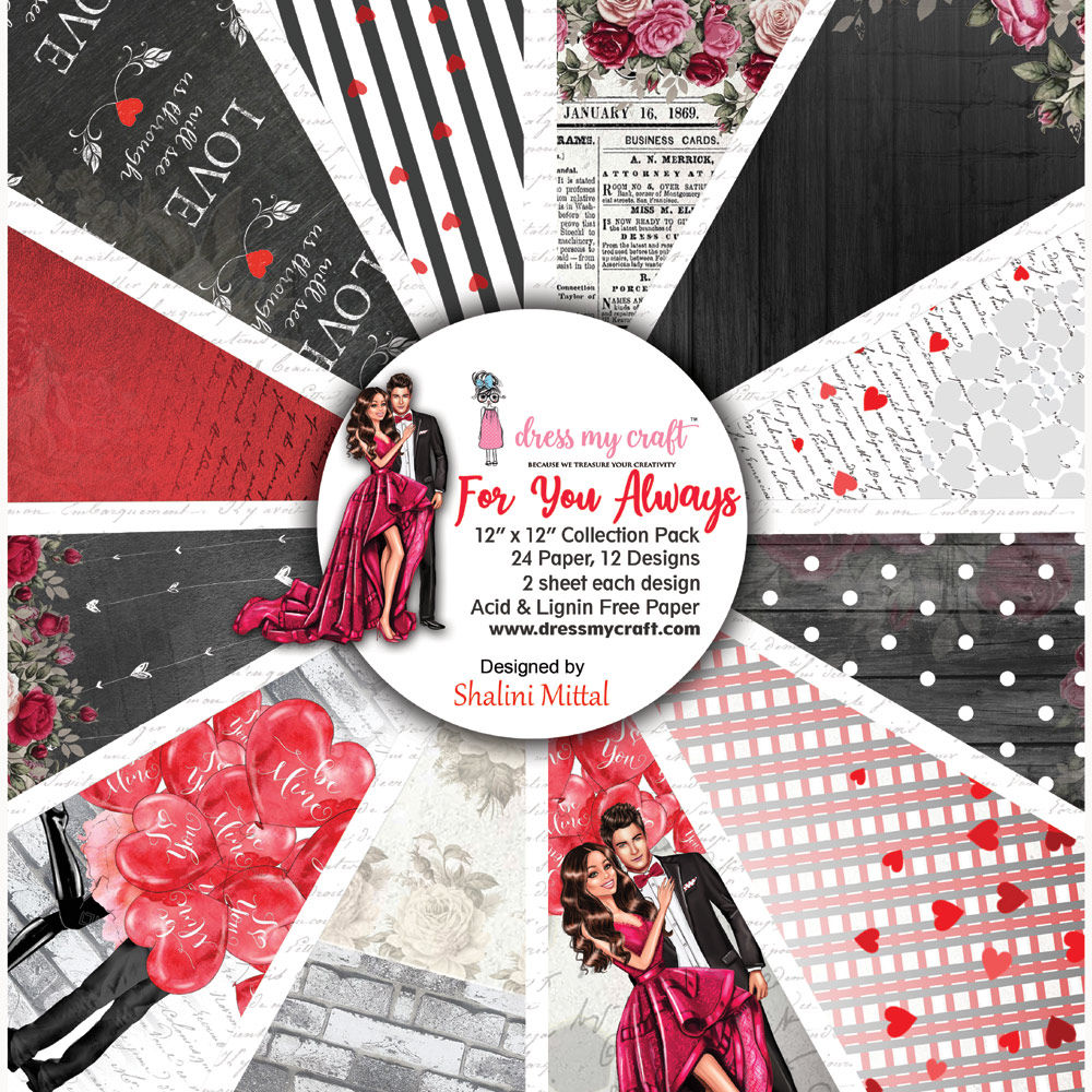 For You Always 12" x 12" Paper Pad