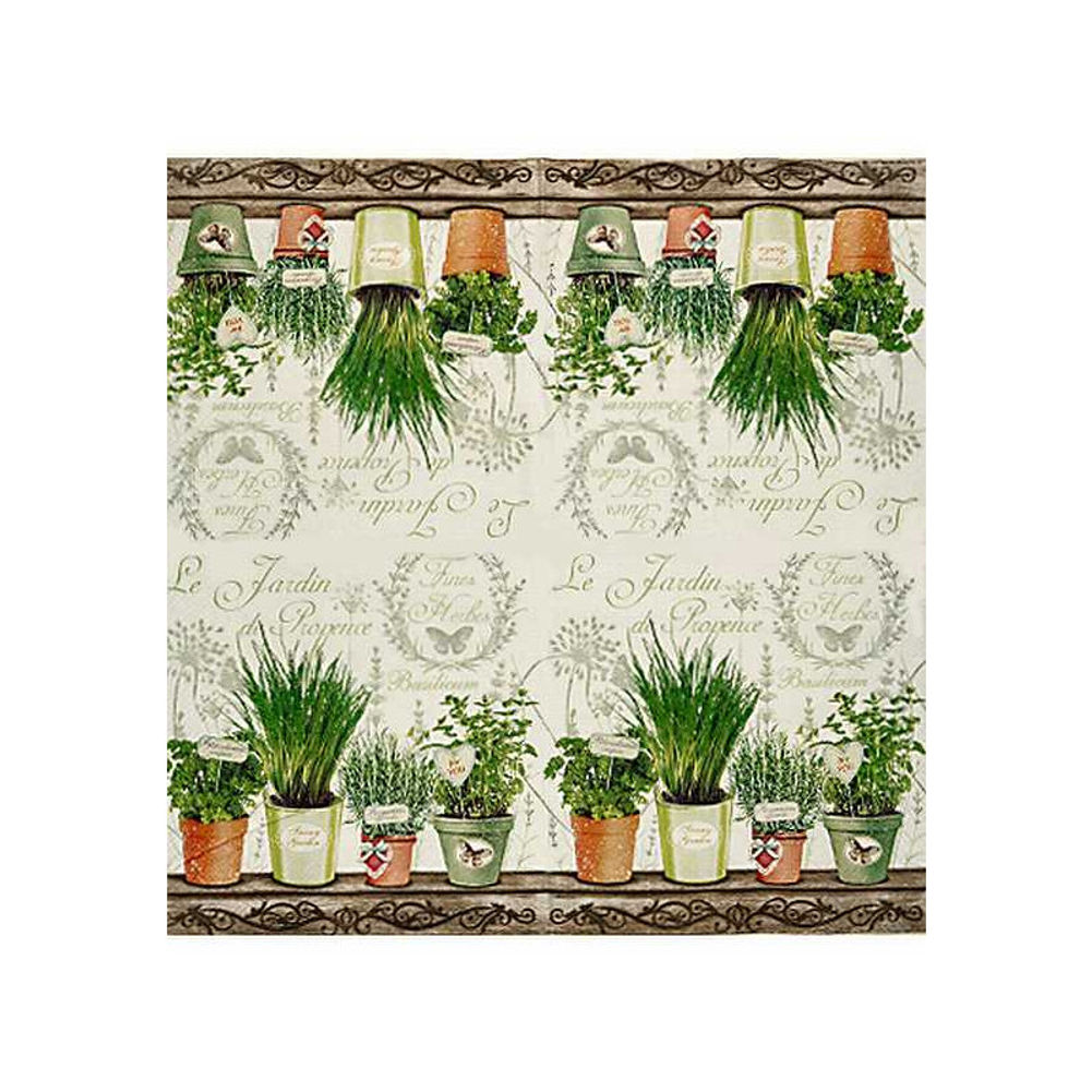 Napkin - Le Jardin De Provence (Decoupage Napkin)