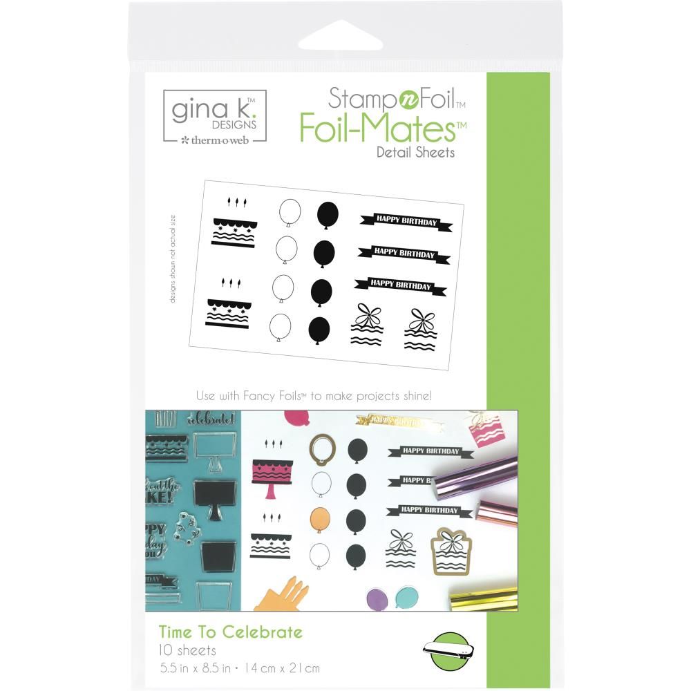 Time To Celebrate - Foil Sheet