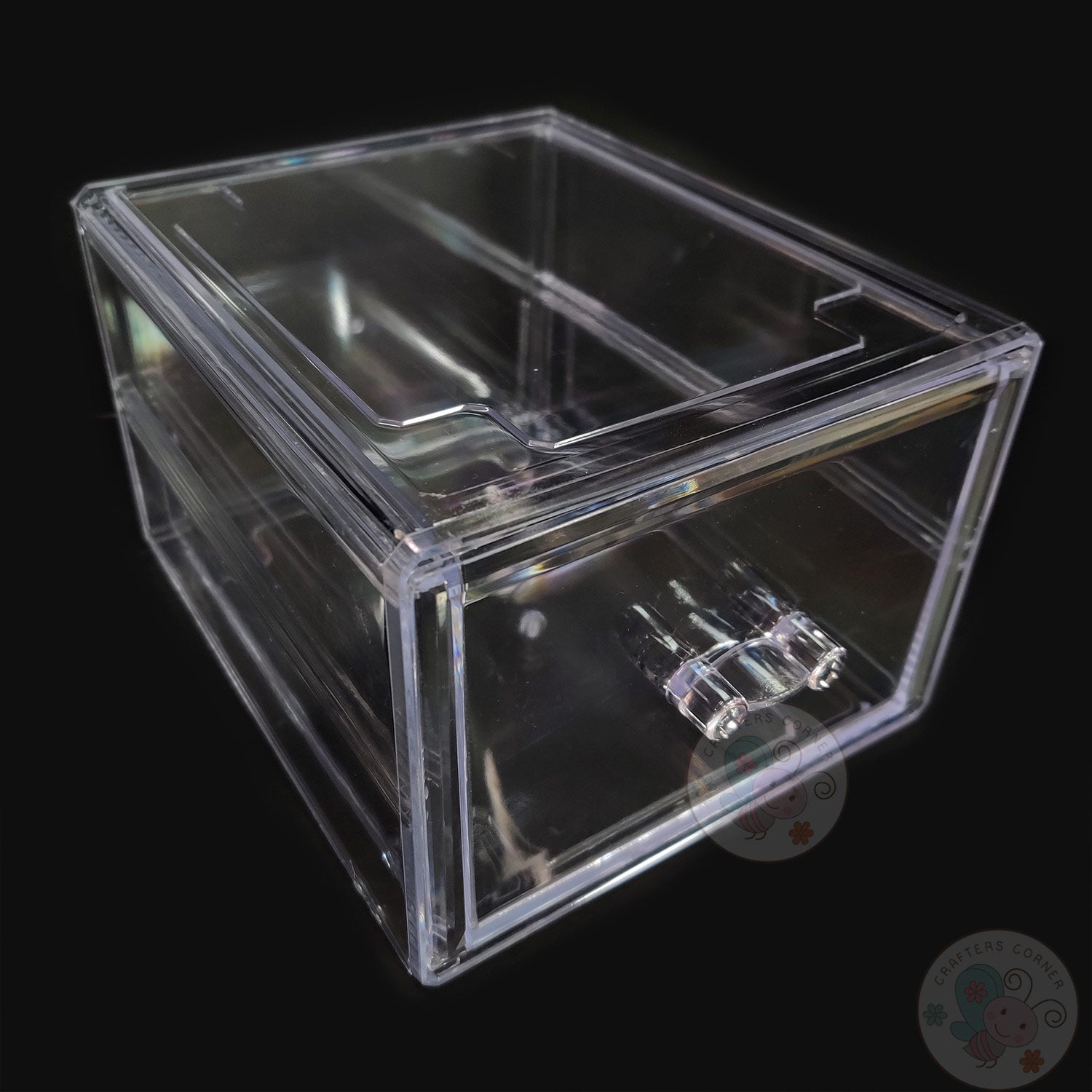 Transparent Acrylic Storage Drawer Box – 1 Slot