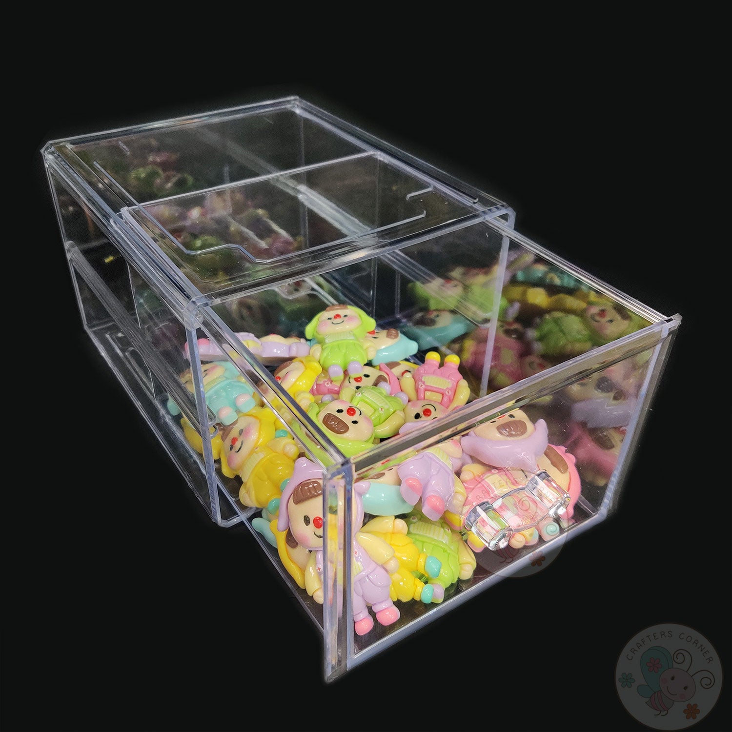 Transparent Acrylic Storage Drawer Box – 1 Slot