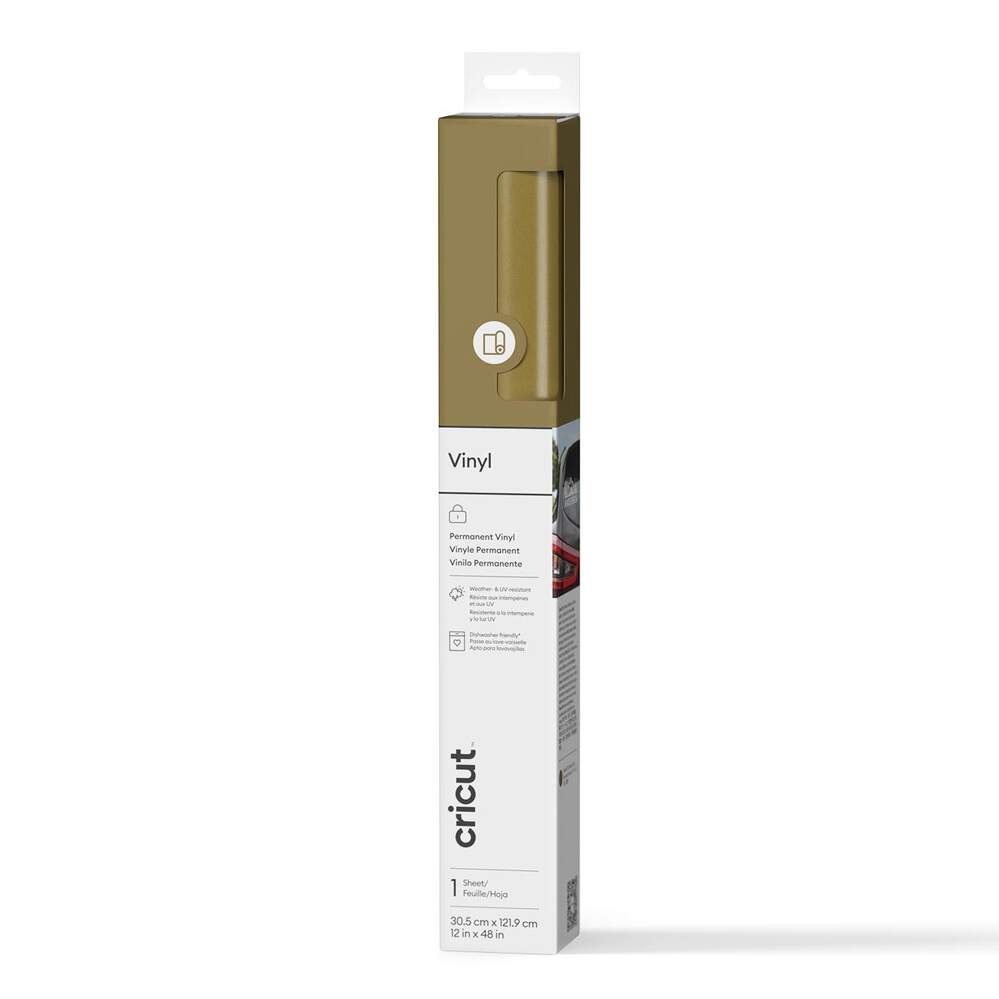 Cricut Smart Vinyl Permanent  - Gold