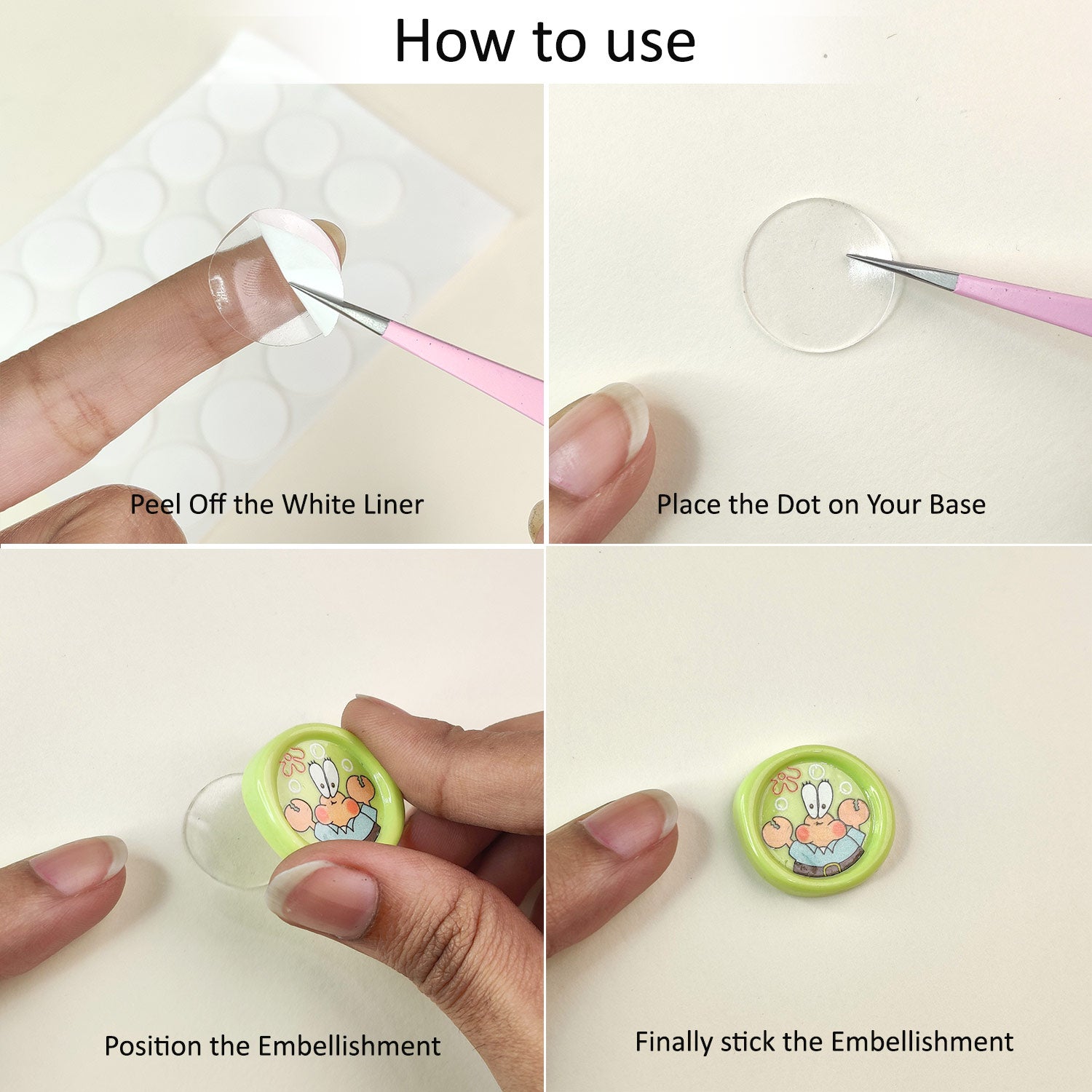 Double-Sided Sticky Dots- 2 cm
