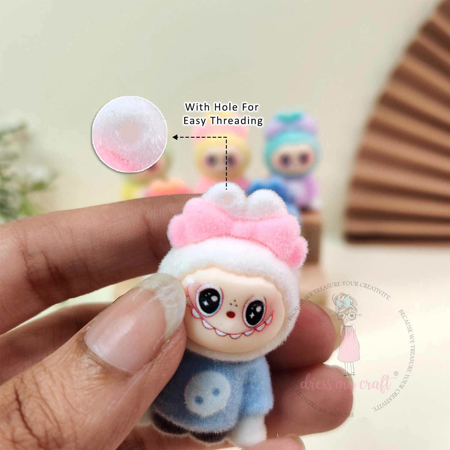 Soft Fuzzy Labubu Babies