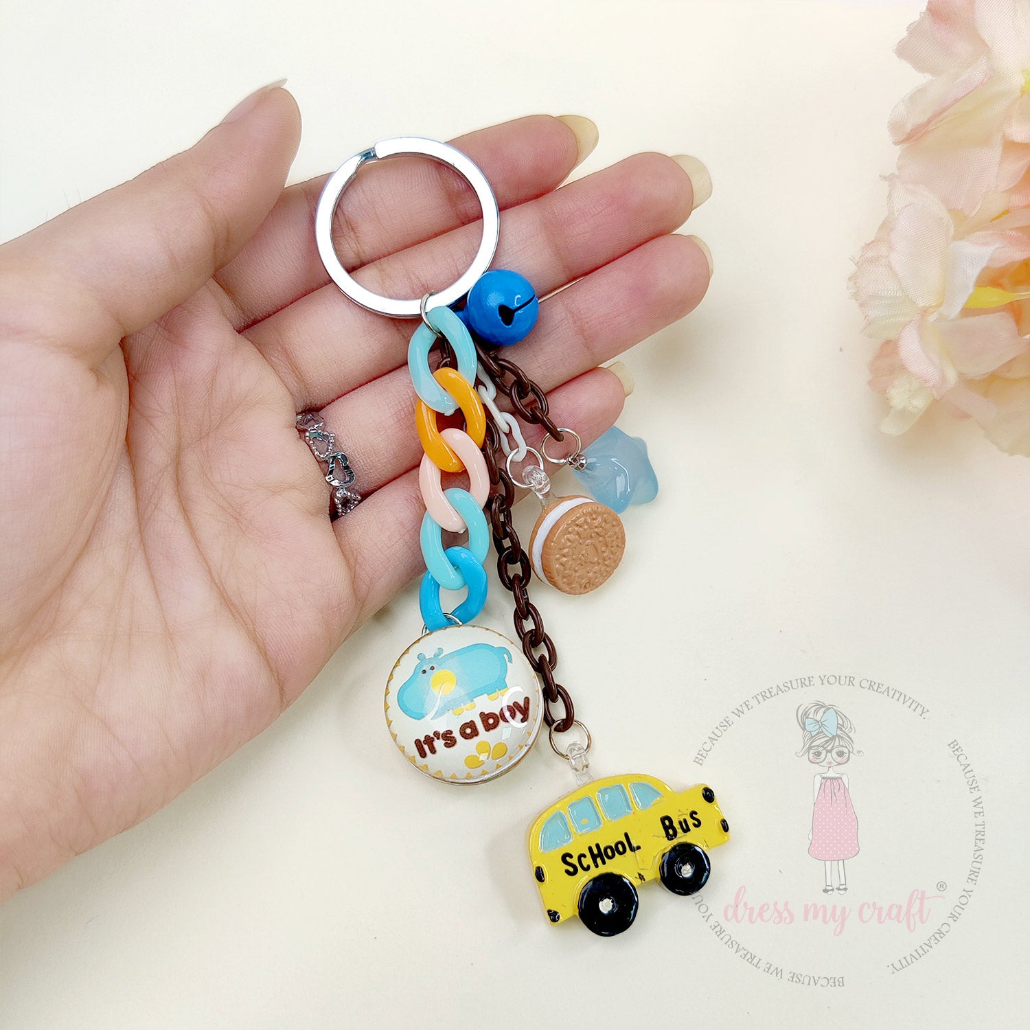 Clear Ball Keychains Class With Kit & Tutorial