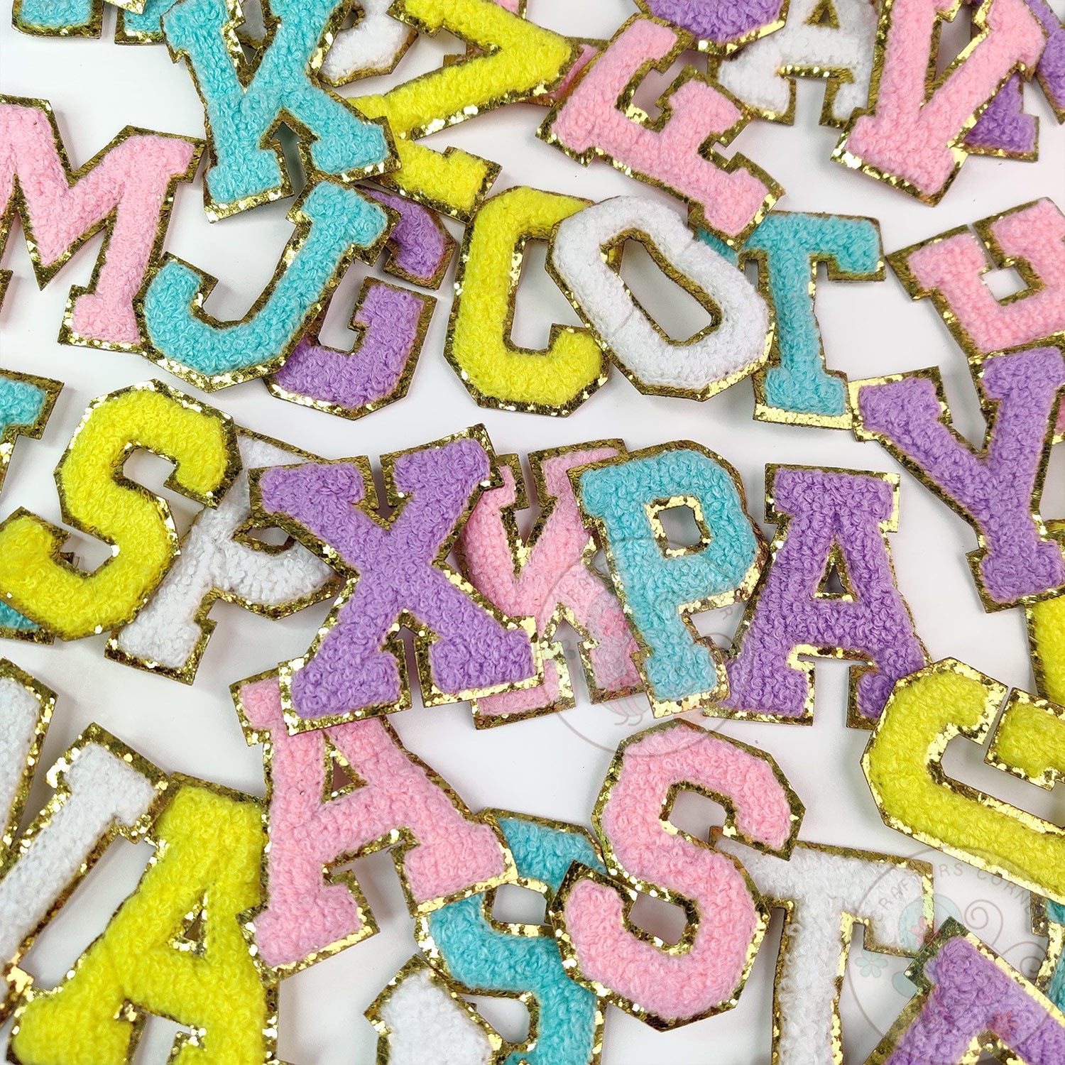 Glitter Edge Plush Alphabet A to Z