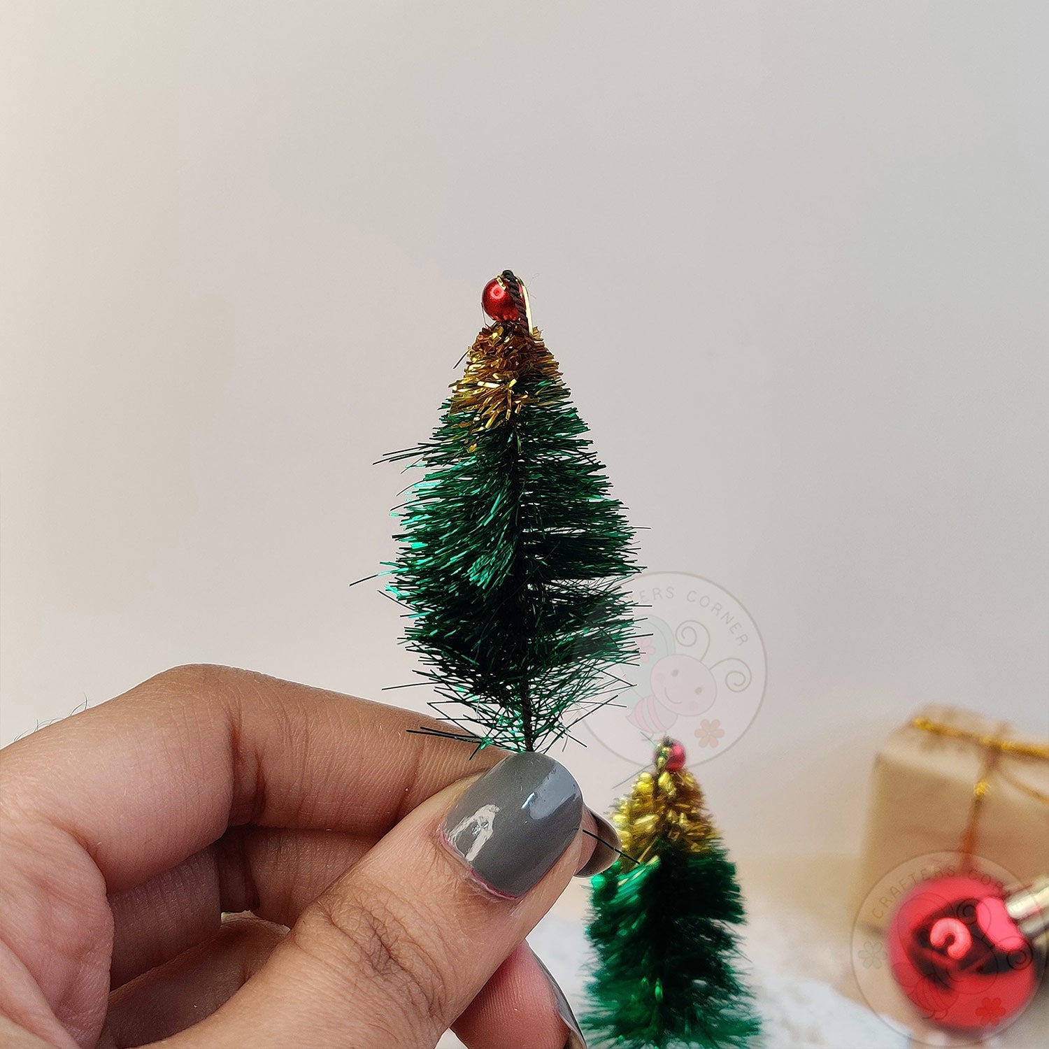 Tiny Golden Crown Trees