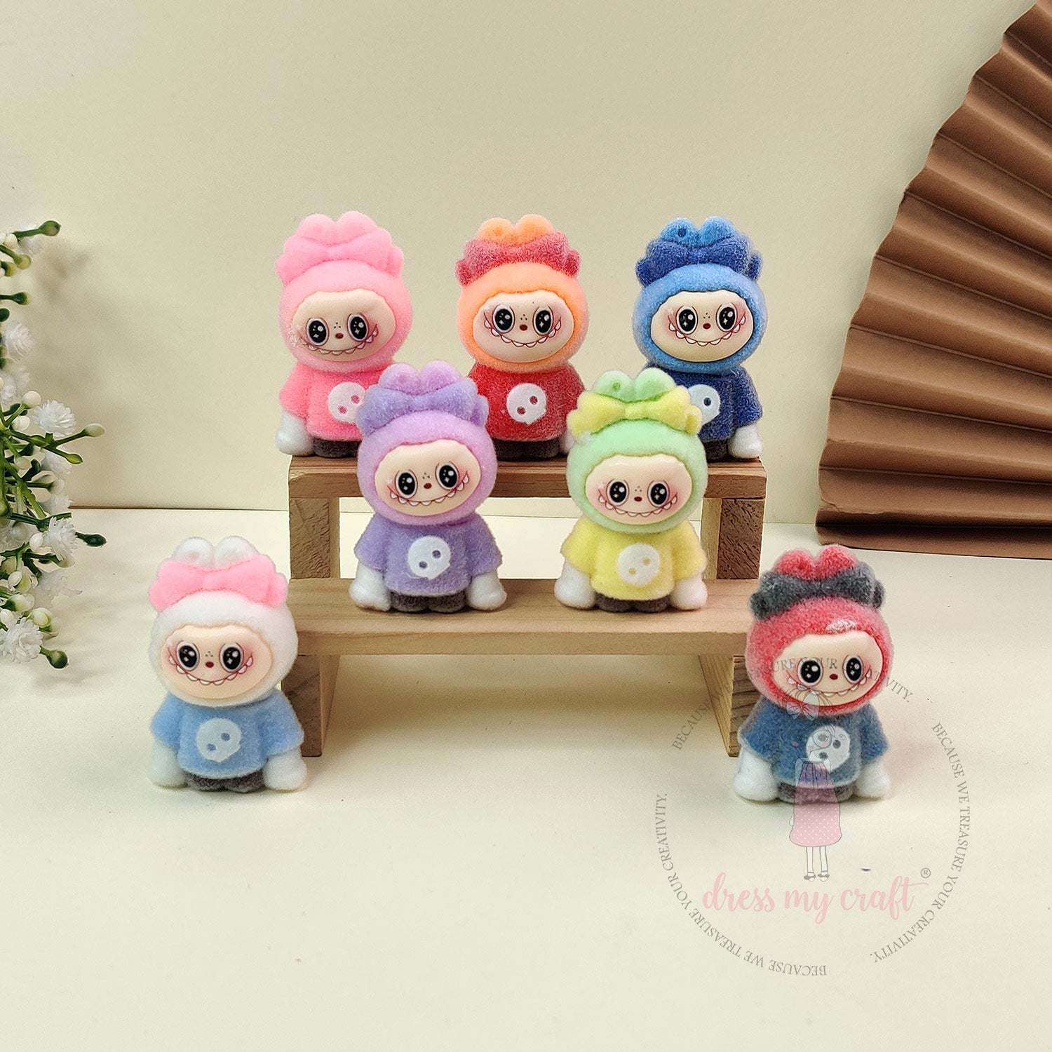 Soft Fuzzy Labubu Babies