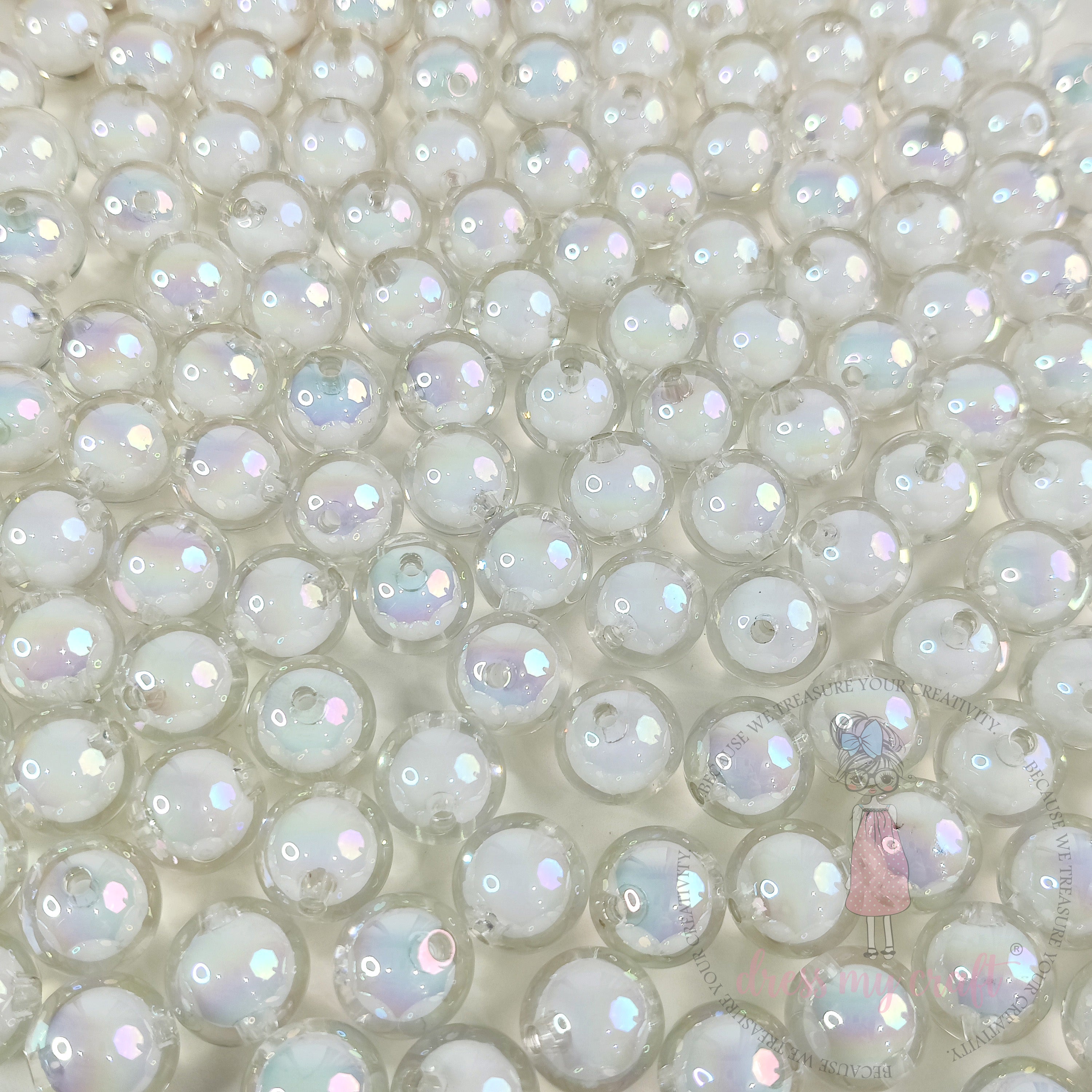 Holographic Bubble Ball Beads