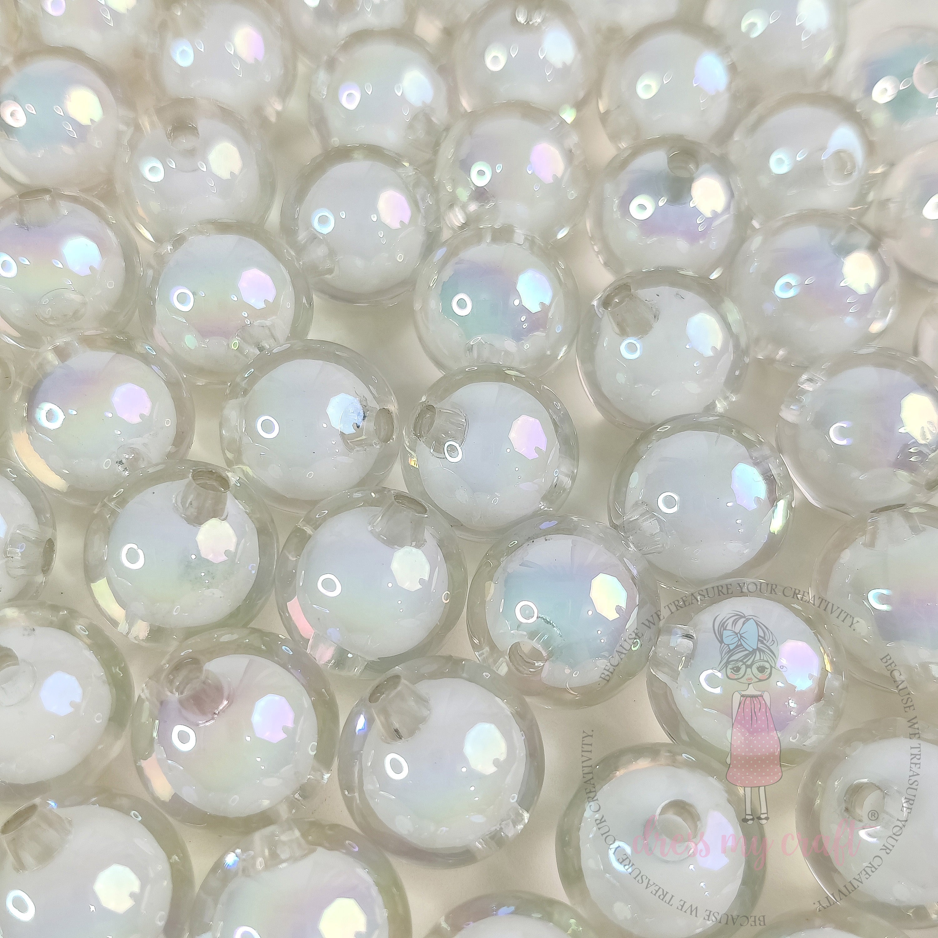 Holographic Bubble Ball Beads