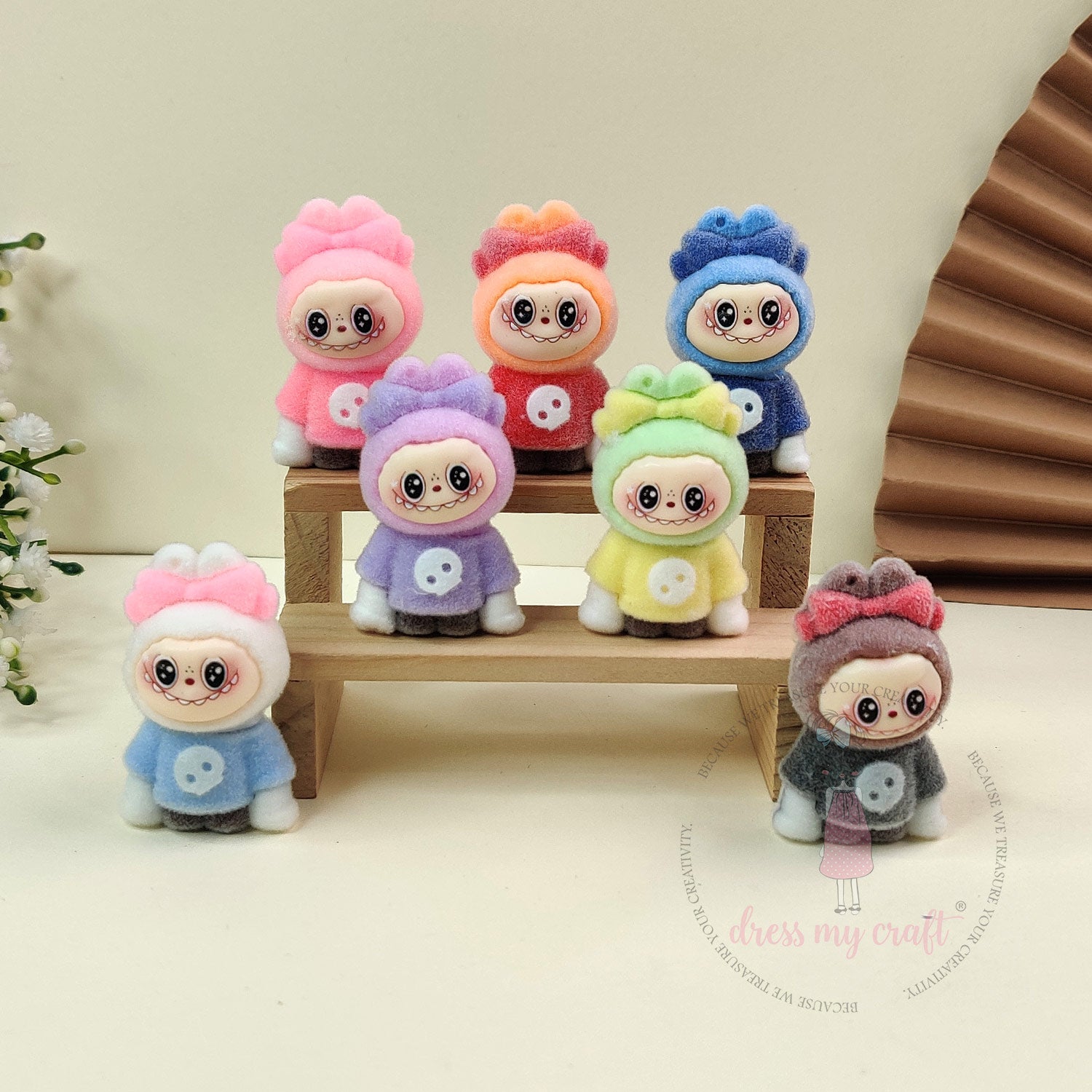 Soft Fuzzy Labubu Babies