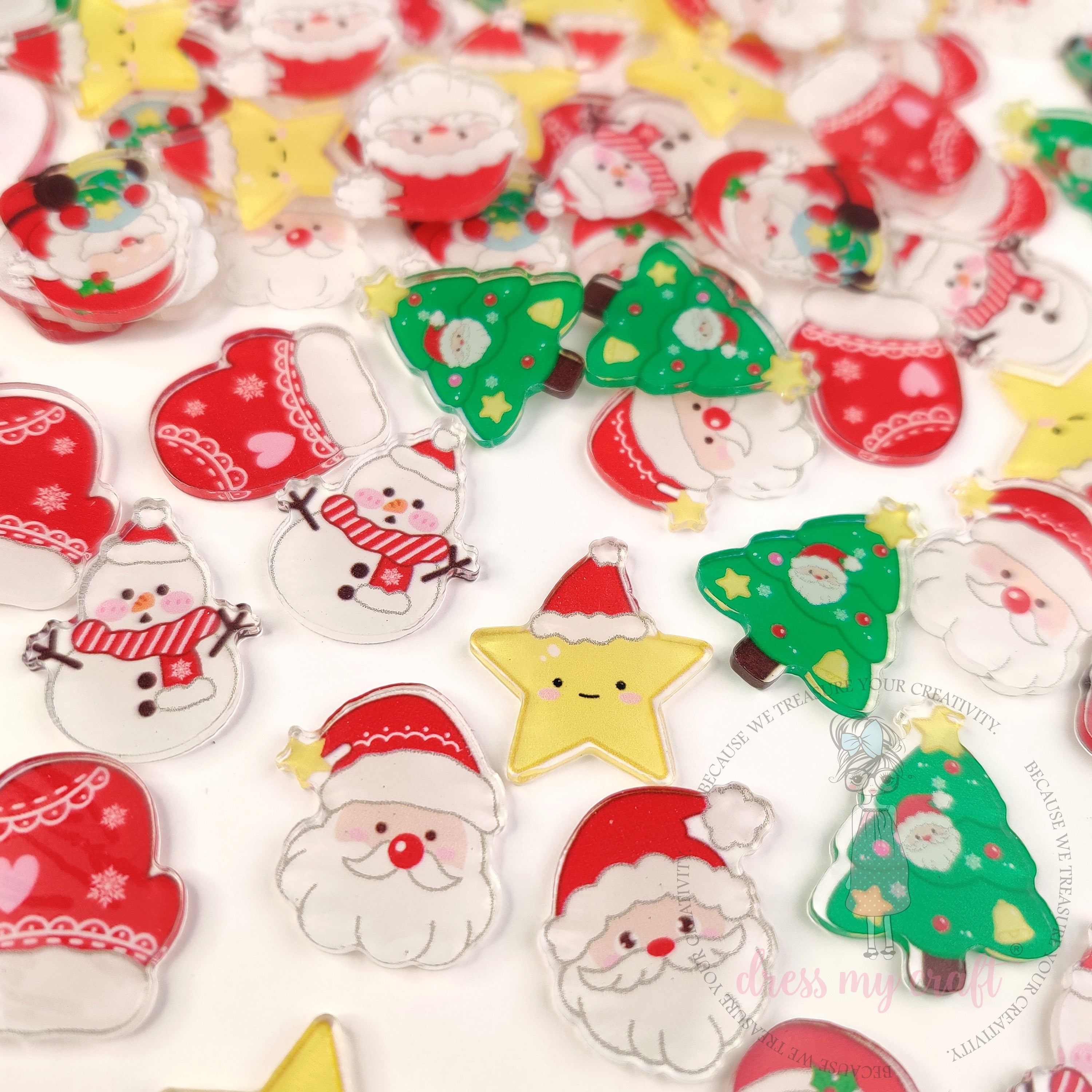 Cute Christmas Charm Mix