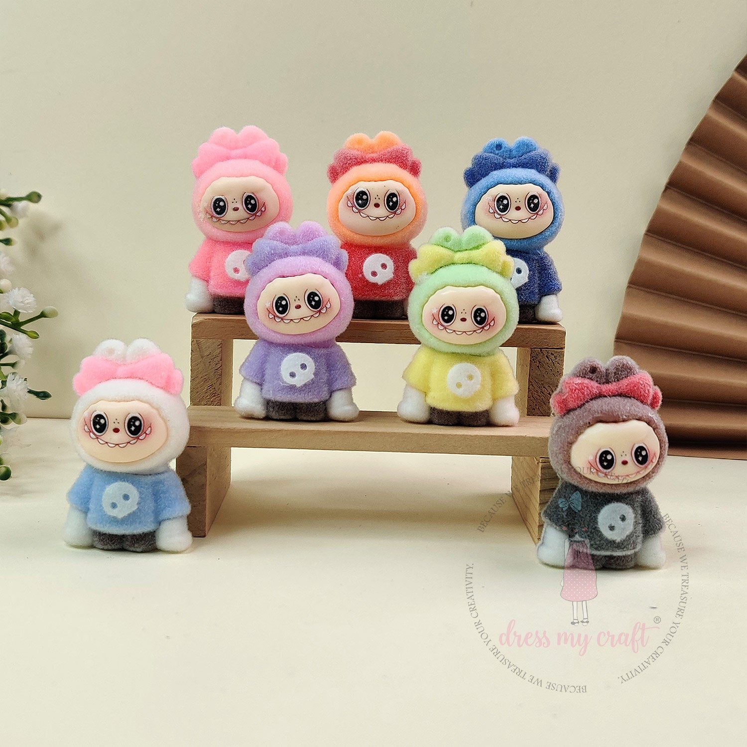 Soft Fuzzy Labubu Babies