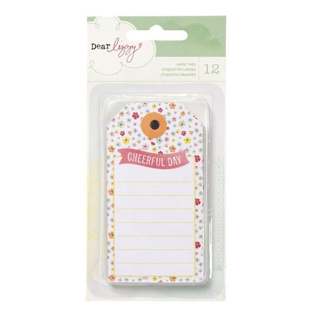 Neapolitan Large Tags 12/Pkg