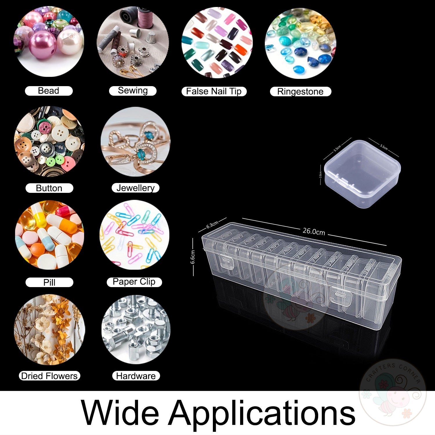 12-in-1 Slimline Storage Box