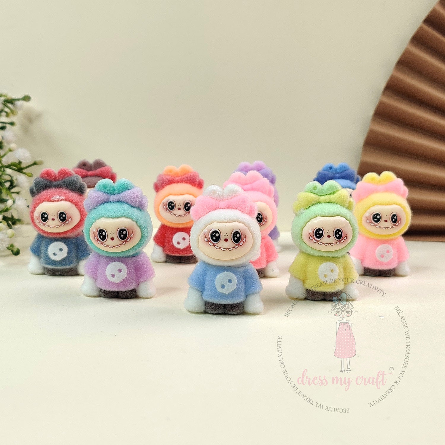Soft Fuzzy Labubu Babies