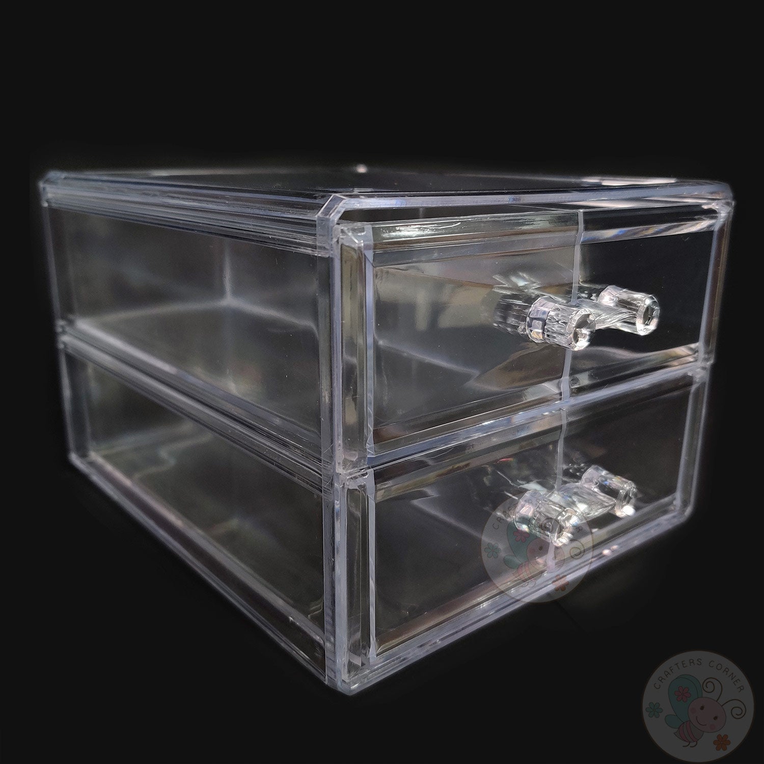 Transparent Acrylic Storage Drawer Box – 8 Slot