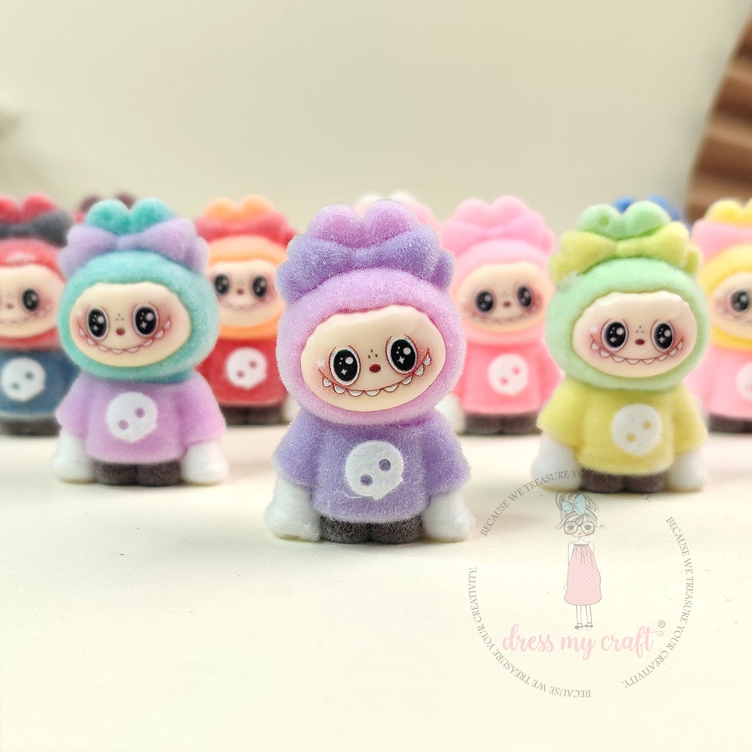 Soft Fuzzy Labubu Babies