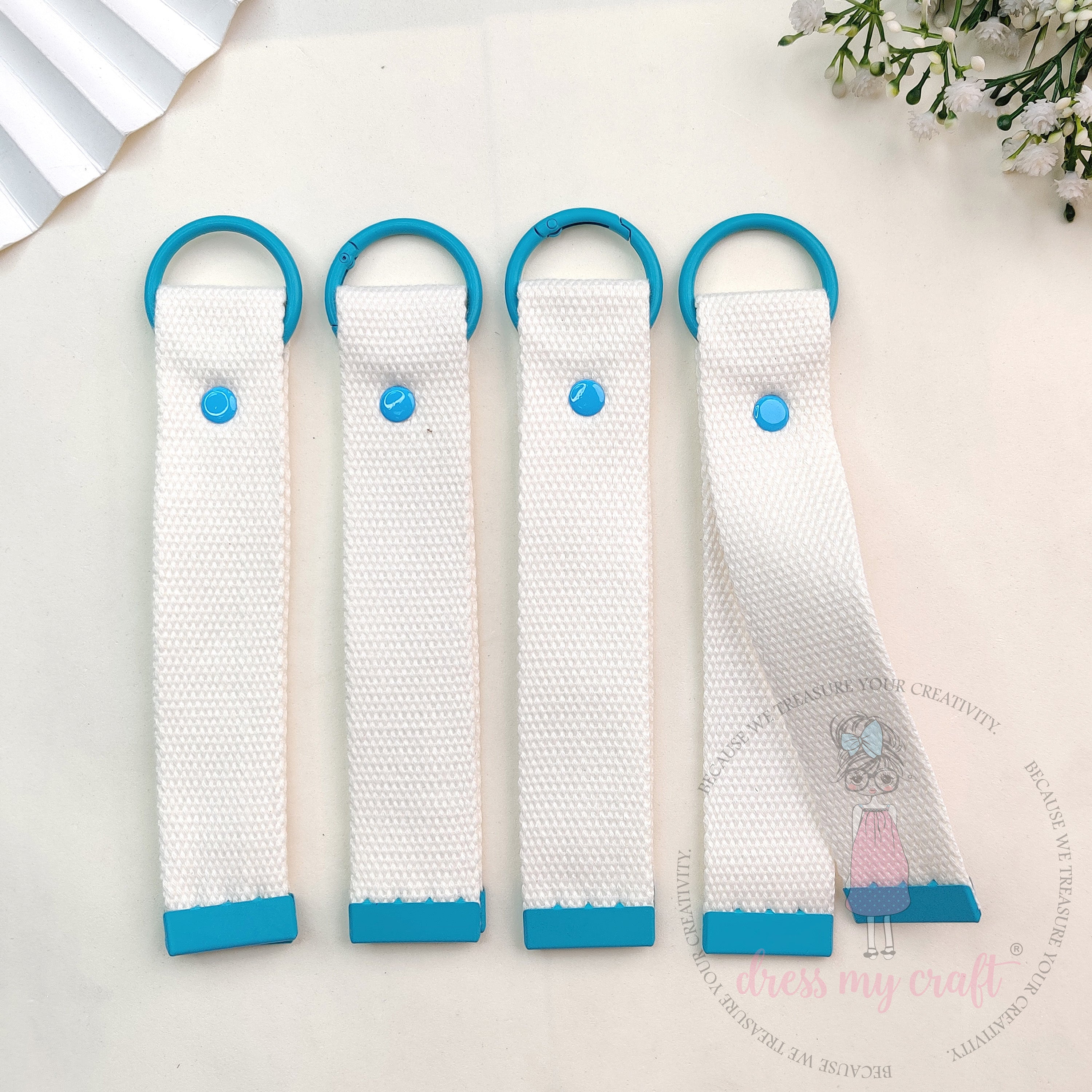 Multicolor Canvas Straps - Pack of 4 Pcs