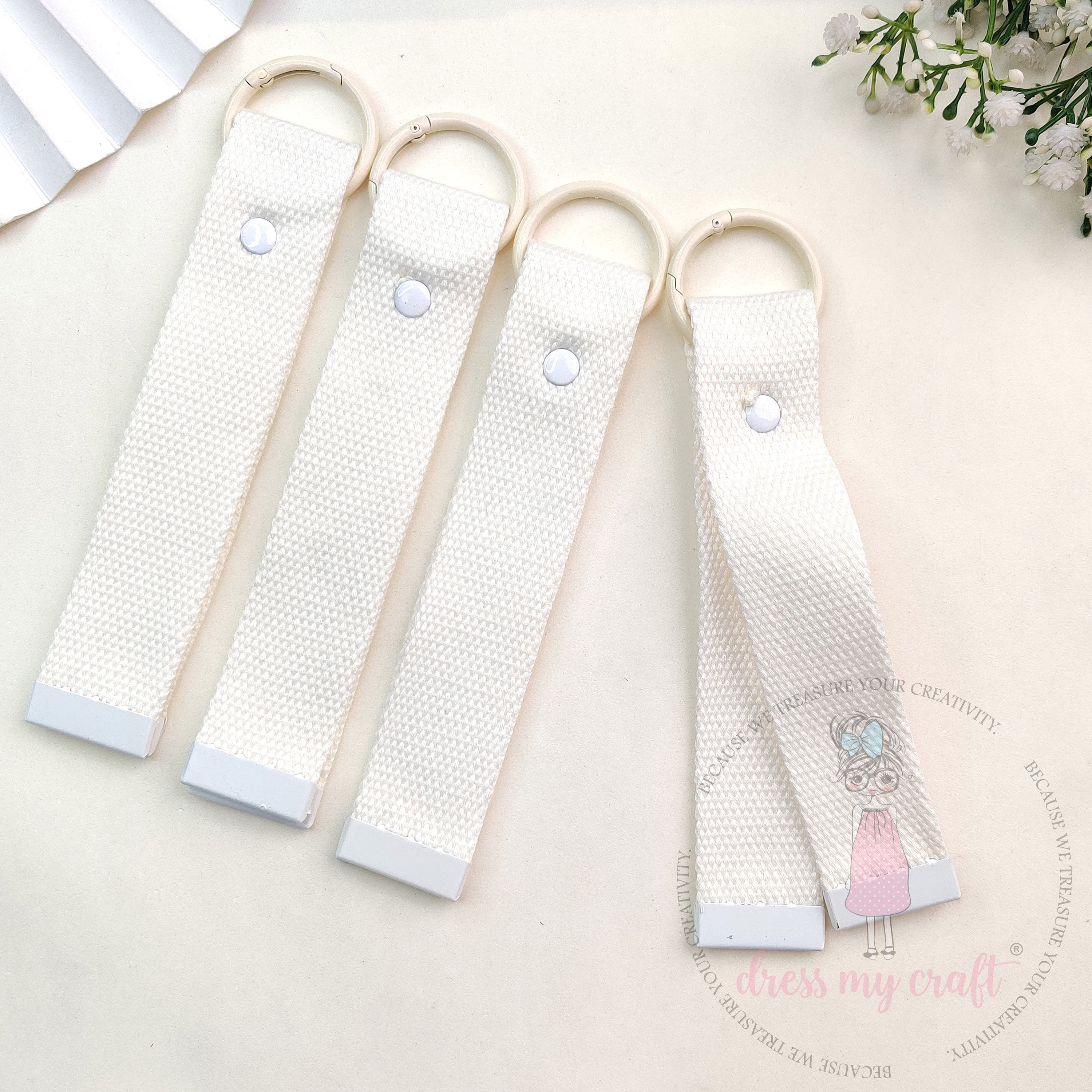 Multicolor Canvas Straps - Pack of 4 Pcs