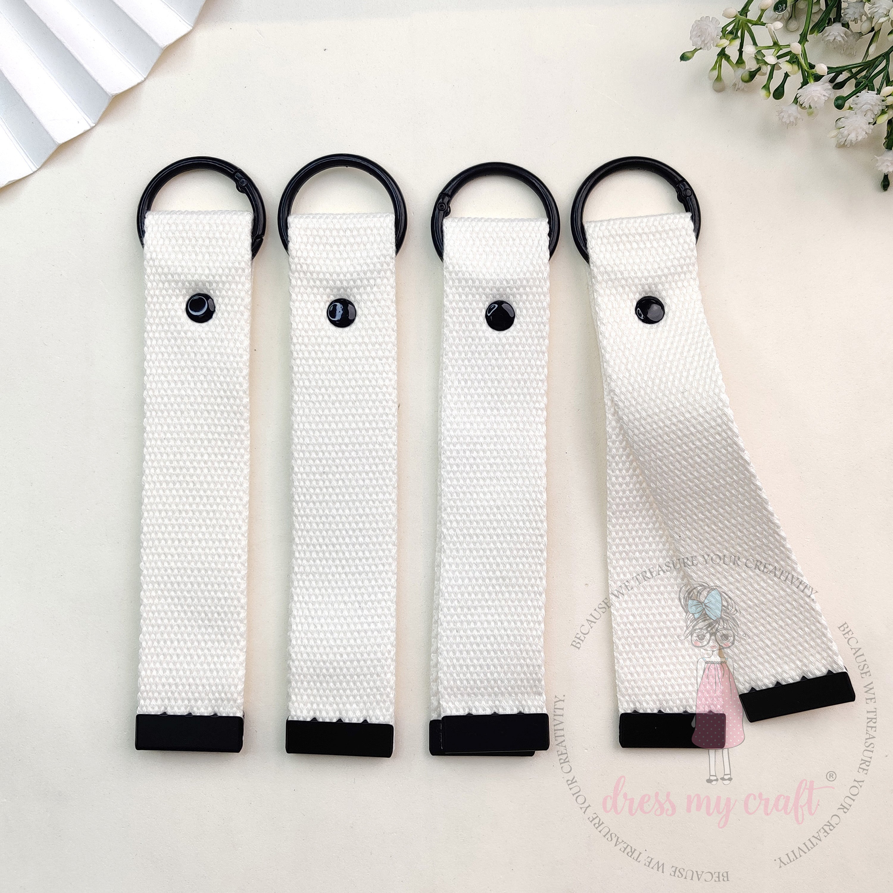 Multicolor Canvas Straps - Pack of 4 Pcs