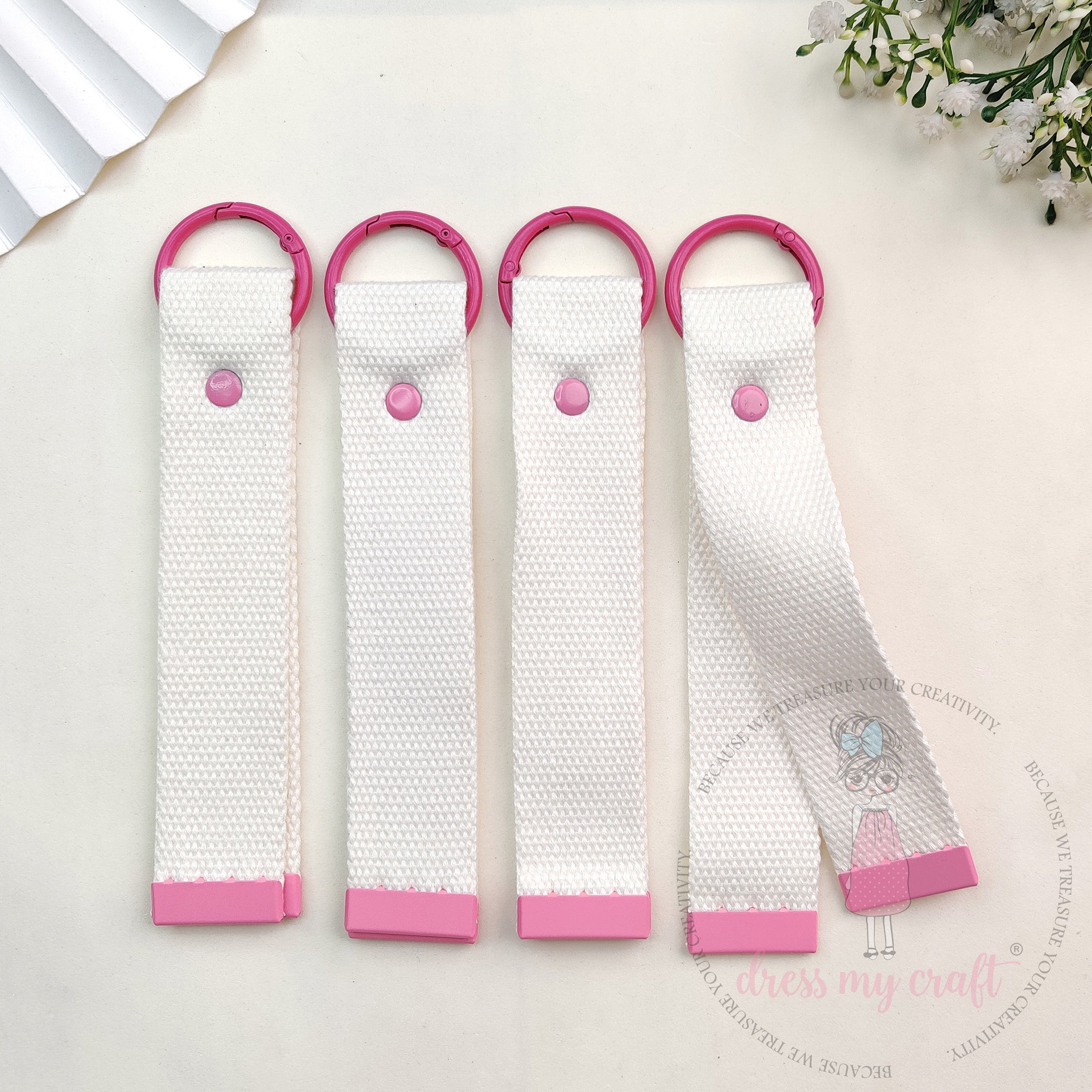Multicolor Canvas Straps - Pack of 4 Pcs