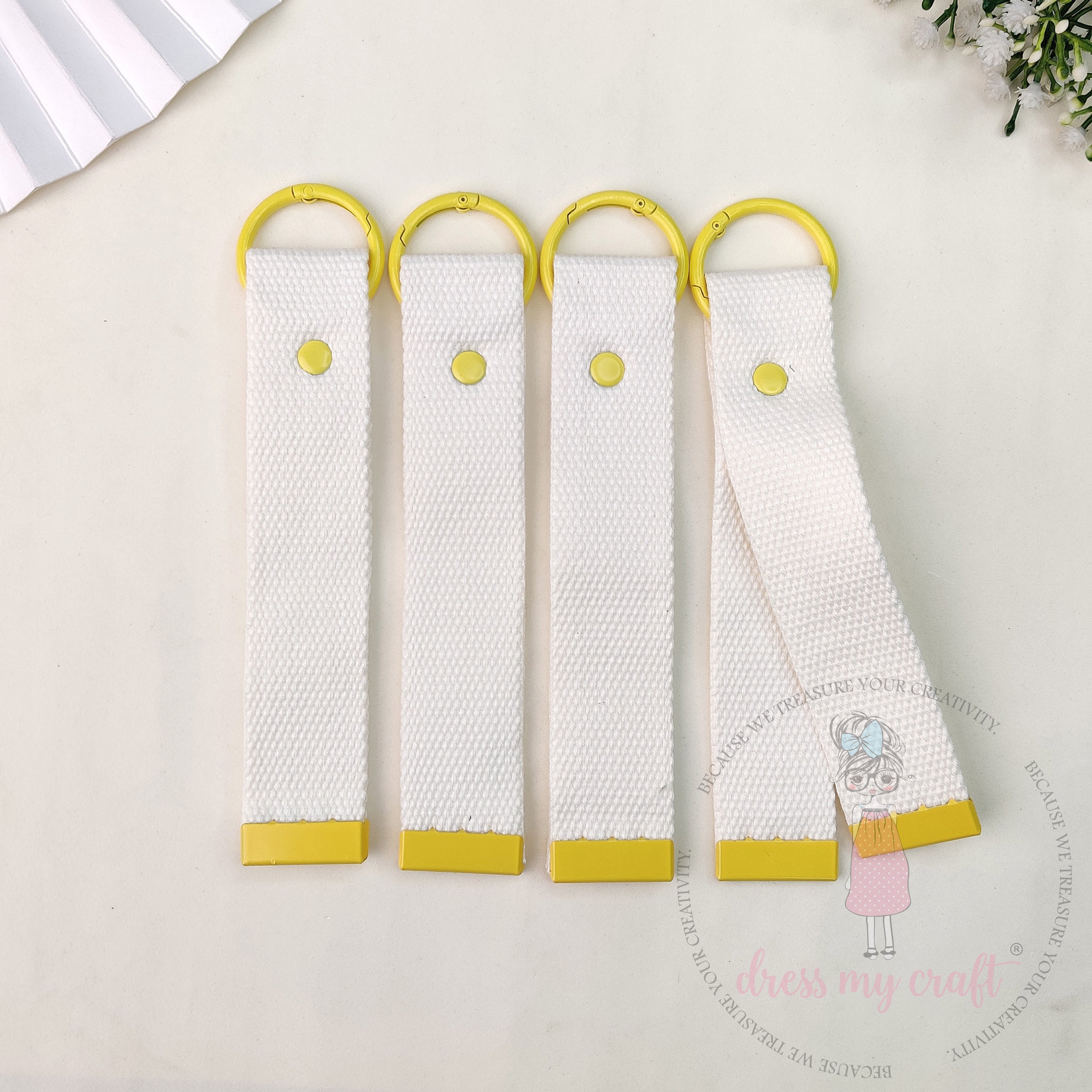 Multicolor Canvas Straps - Pack of 4 Pcs