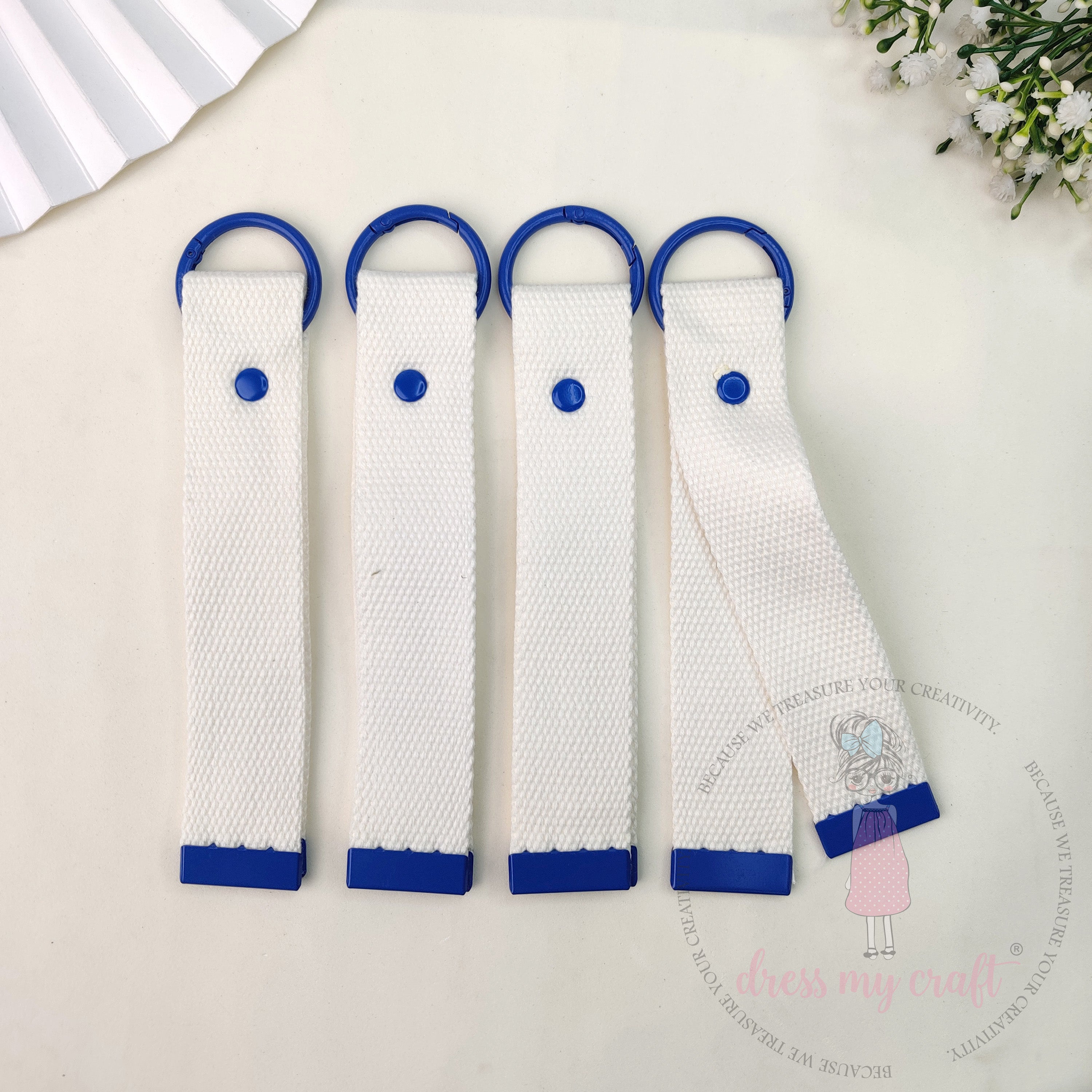 Multicolor Canvas Straps - Pack of 4 Pcs