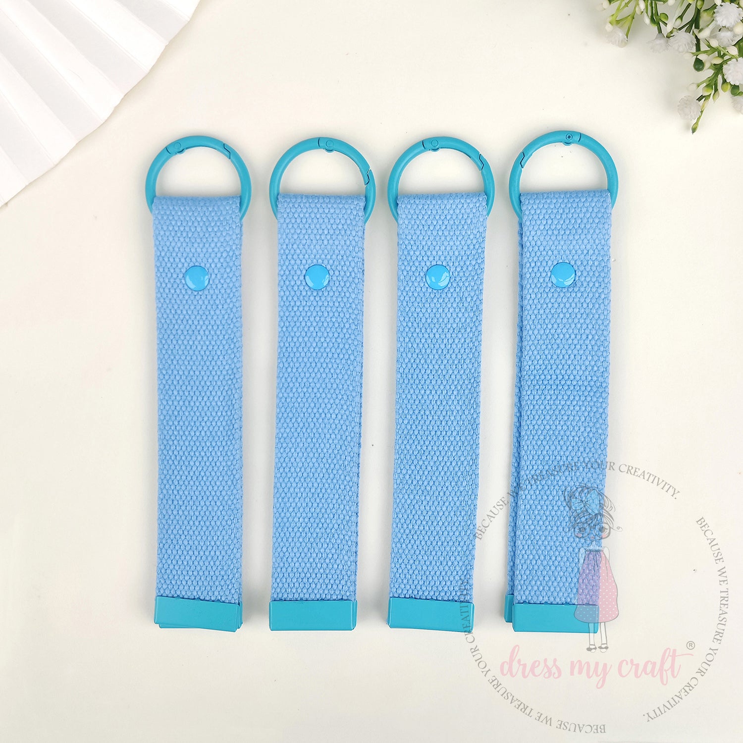 Colorful Canvas Straps - Pack of 4 Pcs