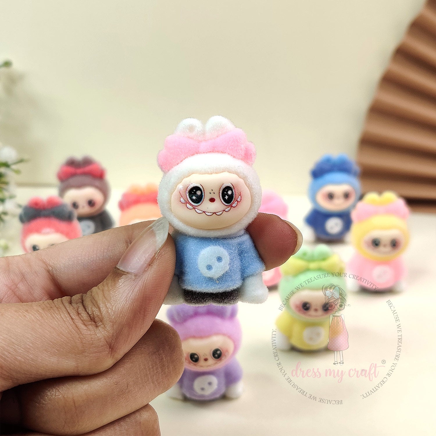 Soft Fuzzy Labubu Babies