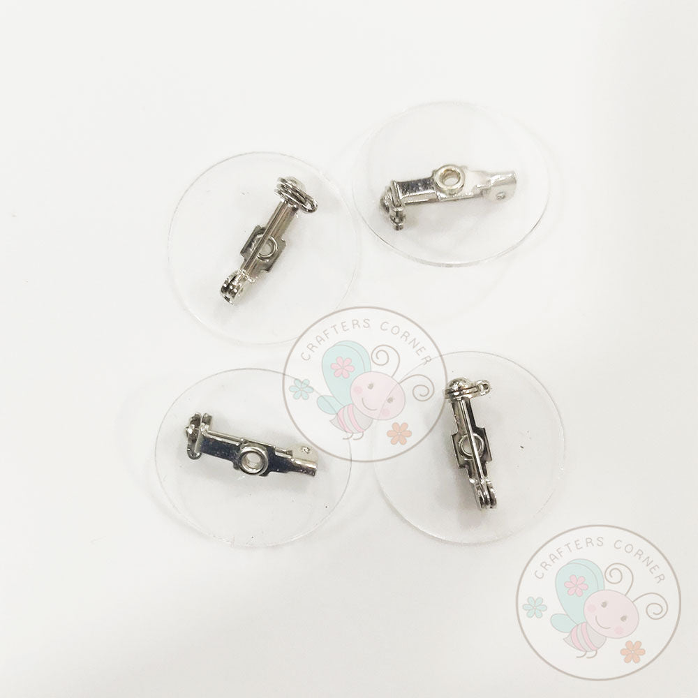 Brooches Base - Round
