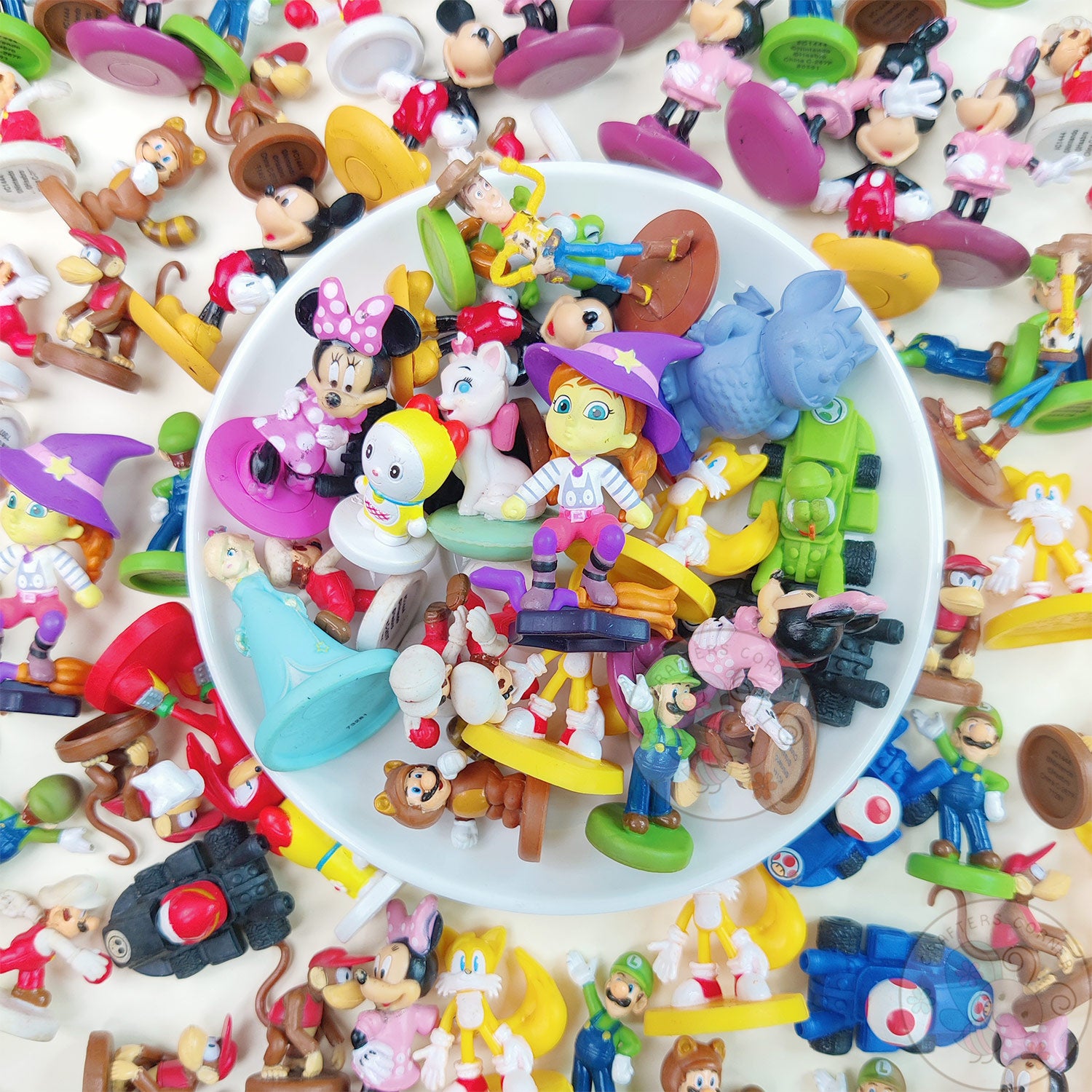 Miniature Cartoon Action Figures