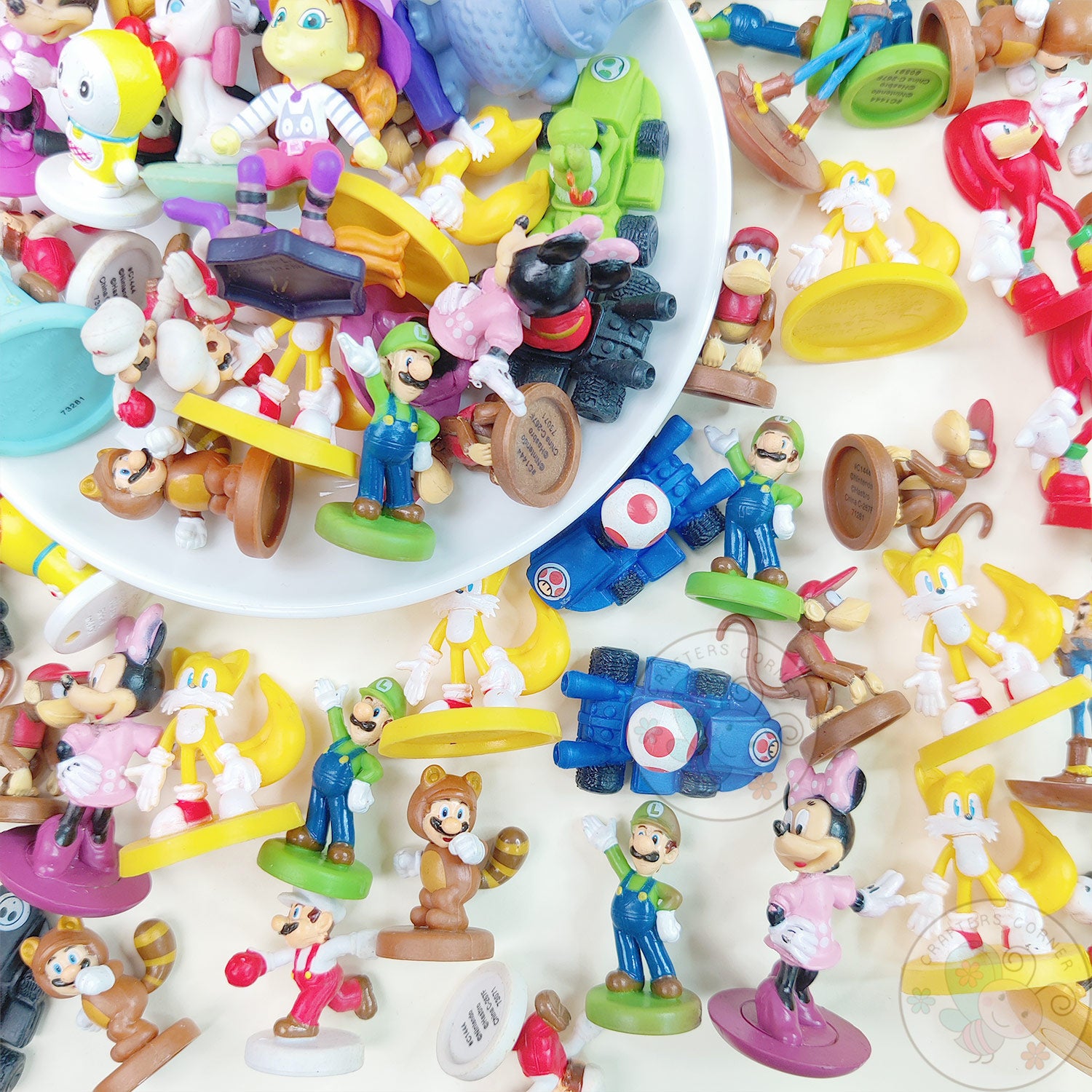 Miniature Cartoon Action Figures